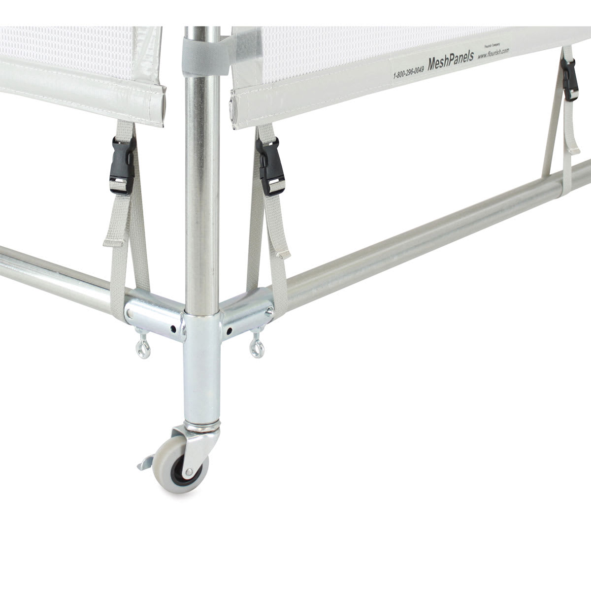 Flourish MeshPanels Steel Three-Panel Display Walls (with wheels)