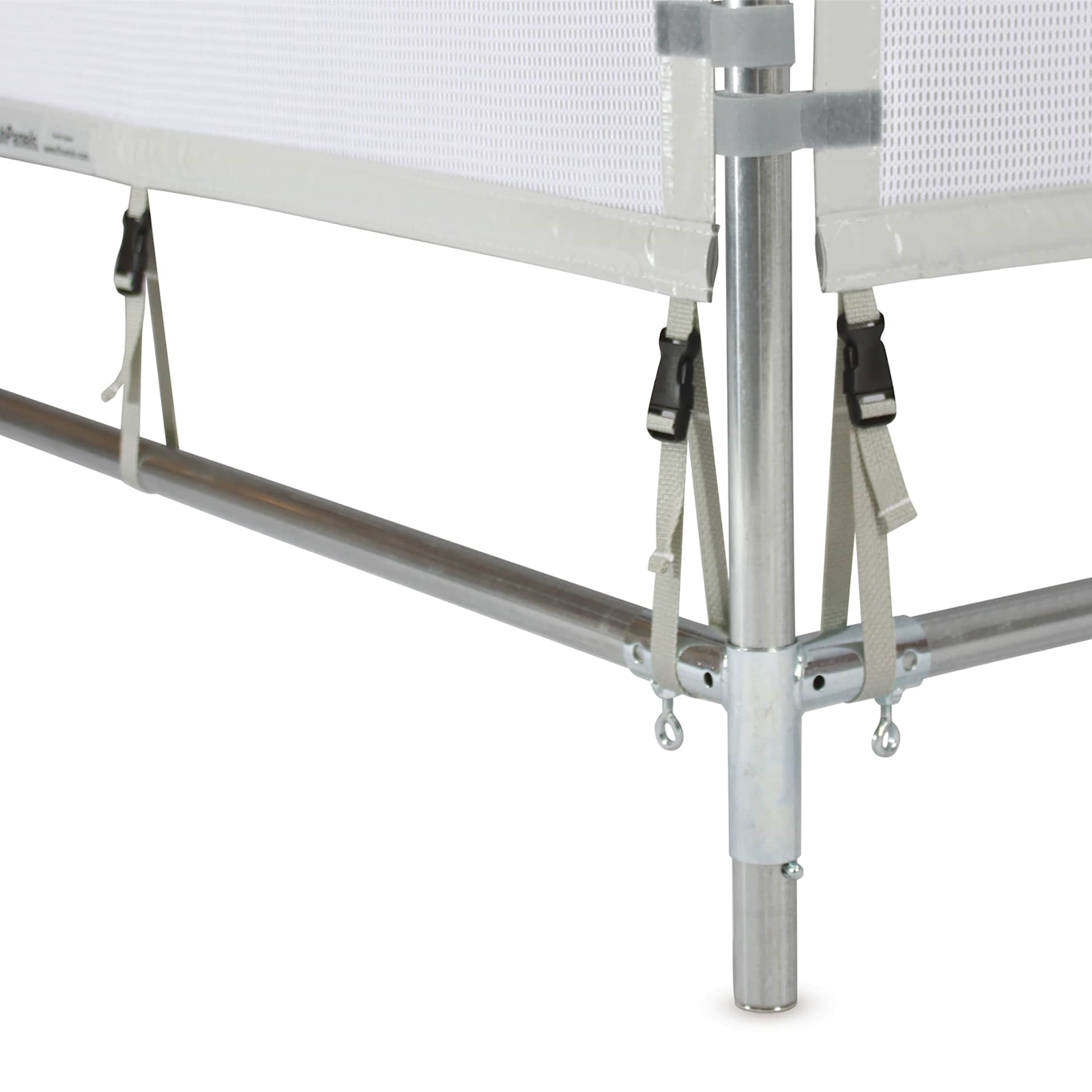 Flourish MeshPanels Steel Three-Panel Display Walls (display walls with feet) Flourish MeshPanels Steel Three-Panel Display Walls (display walls with feet)
