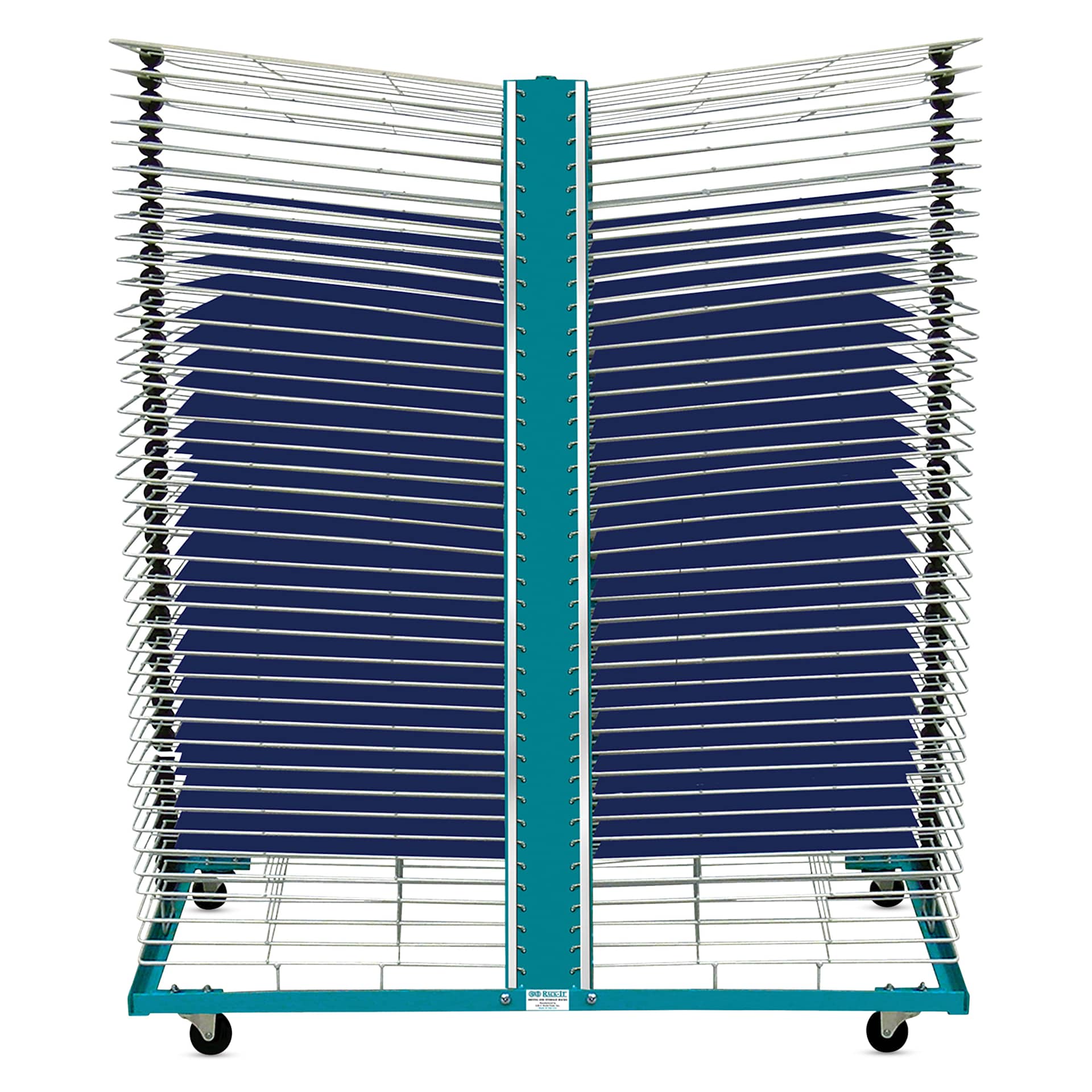 AWT Portable Drying Rack - 18" x 24", 80 Shelves