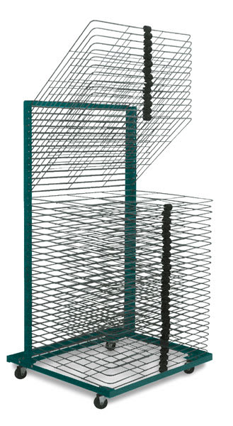 AWT Portable Drying Racks - 18" x 24" Rack shown empty with several racks lifted
AWT Portable Drying Racks - 18" x 24" Rack shown empty with several racks lifted