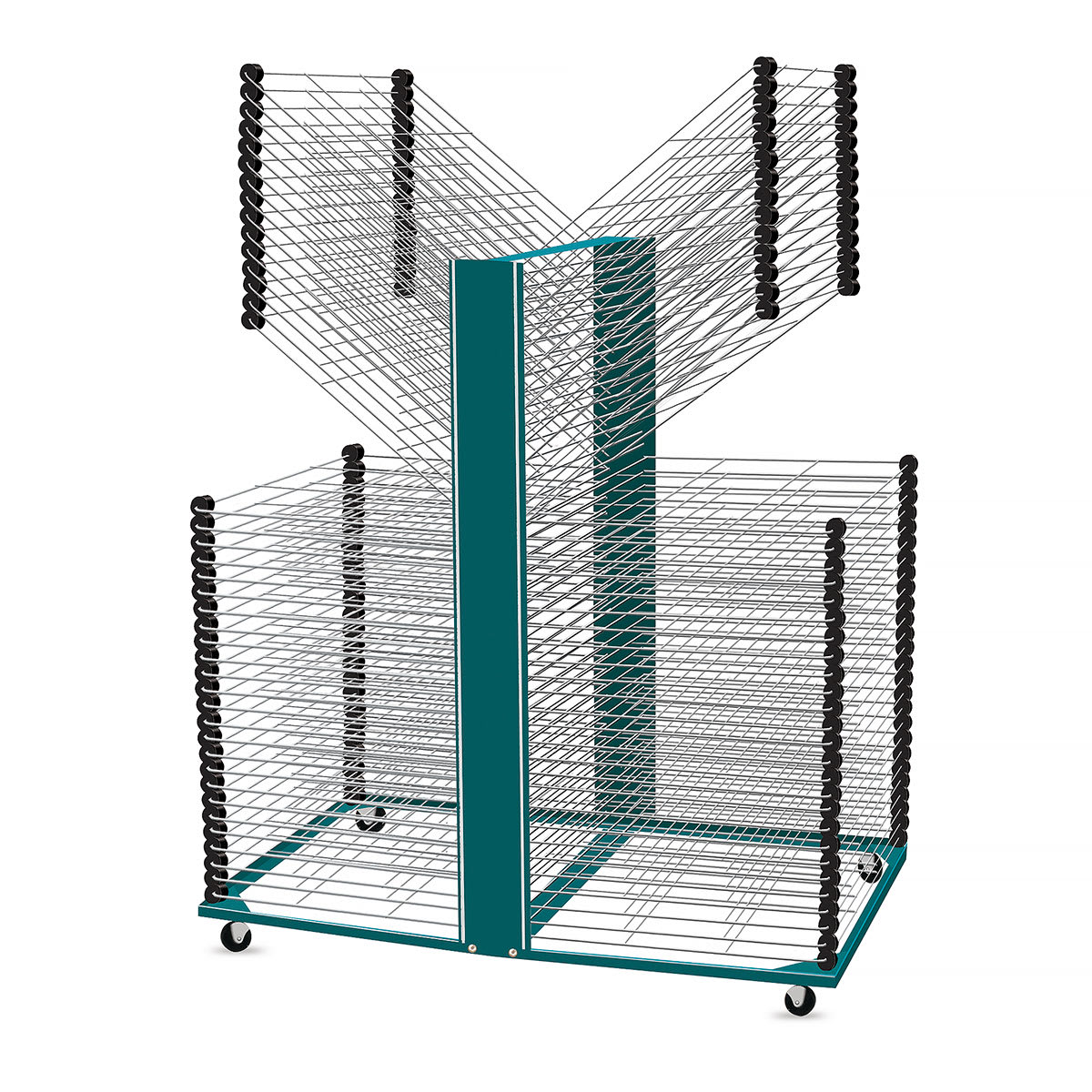 AWT Saturn Tensor-18 Drying Rack - 100 Shelf Rack, 18" x 24"