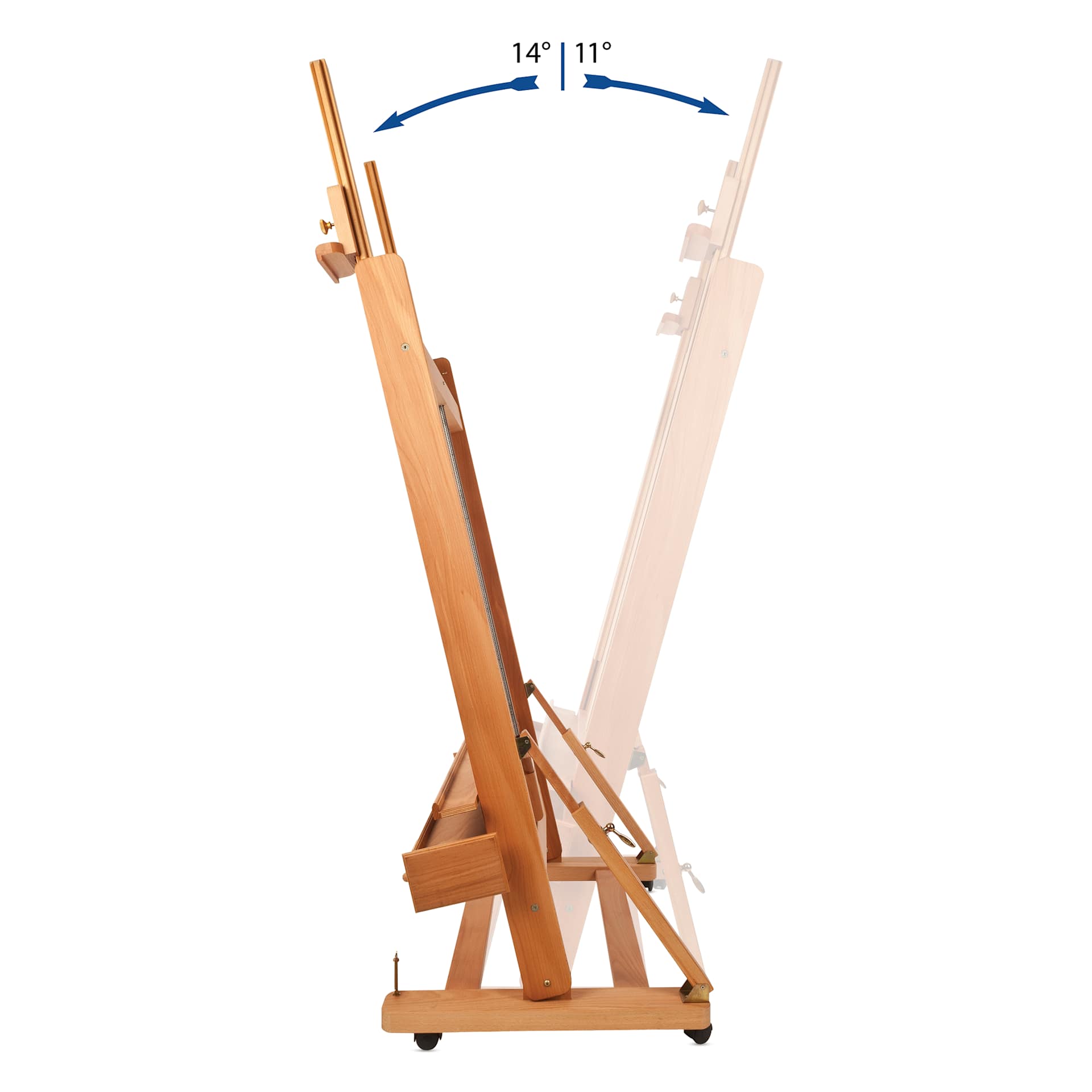 Mabef Artist's Easel M-02, adjustable angle