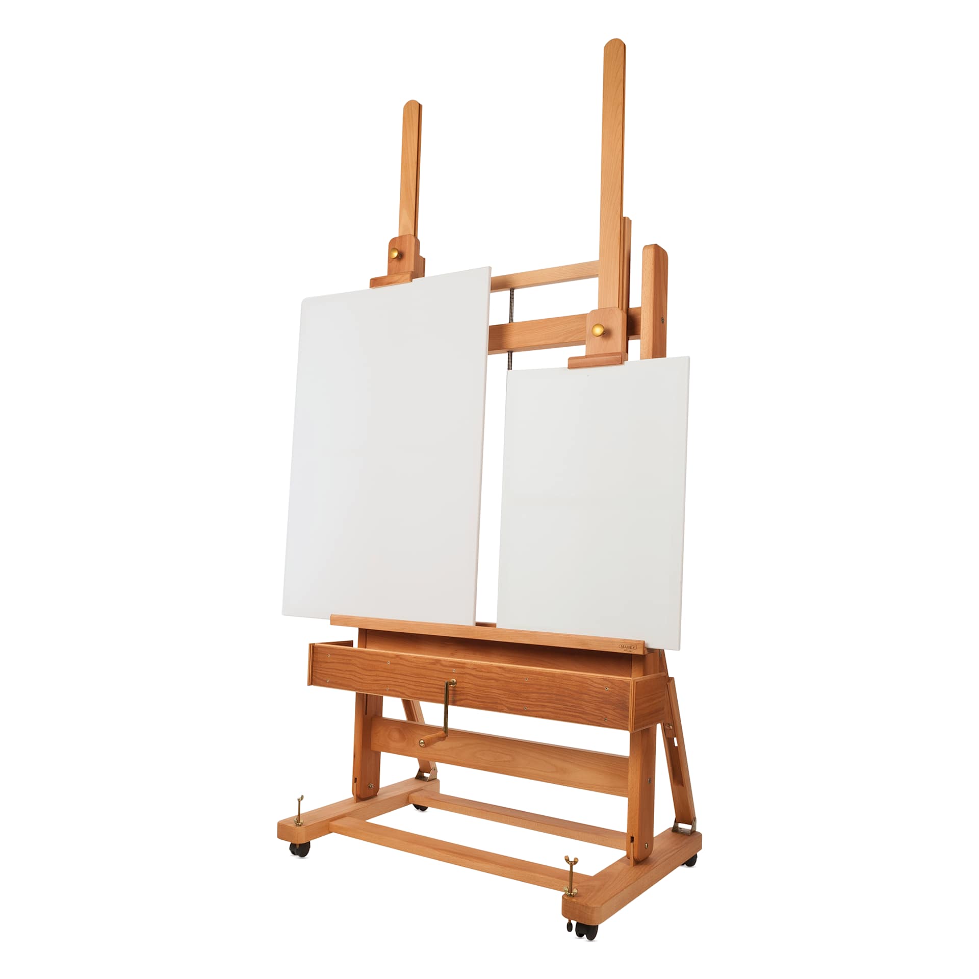 Mabef Artist's Easel M-02 with blank canvas