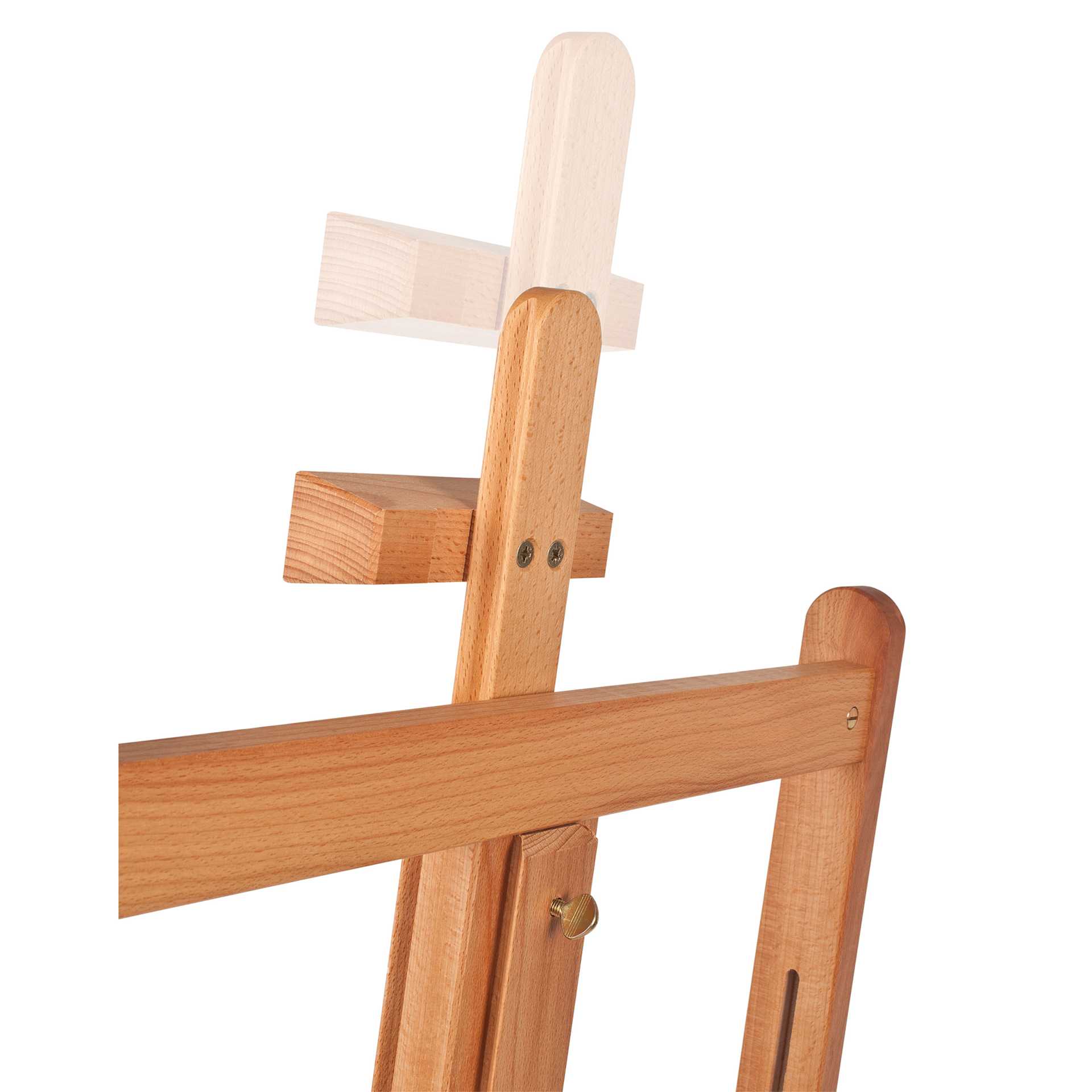 Mabef Watercolor/Oil Easel M-33 - back of easel