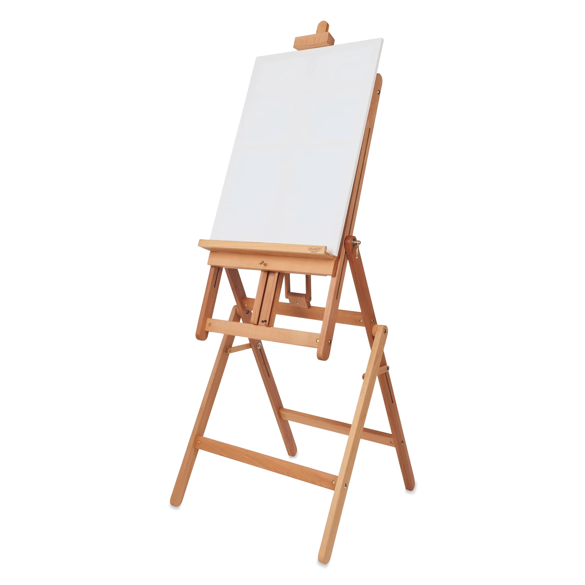 Mabef Watercolor/Oil Easel M-33 - with a blank canvas