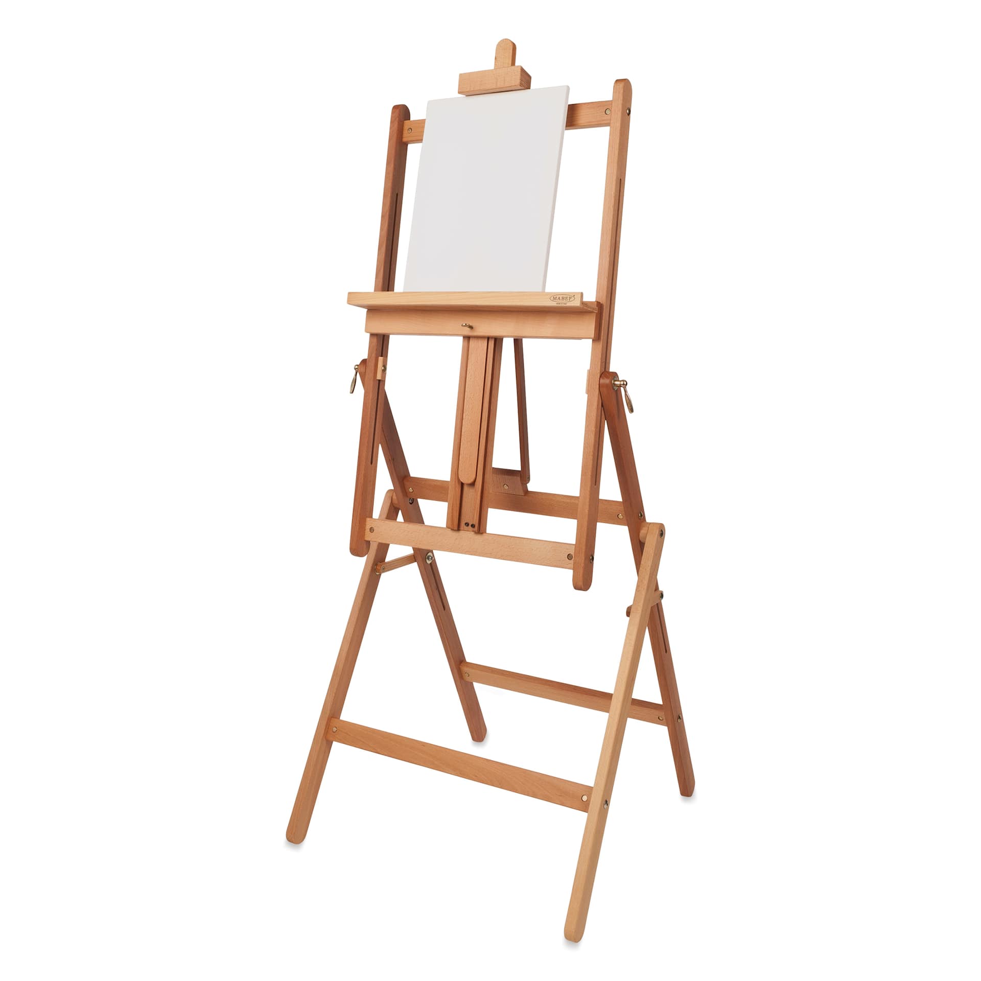 Mabef Watercolor/Oil Easel M-33 - with small blank canvas