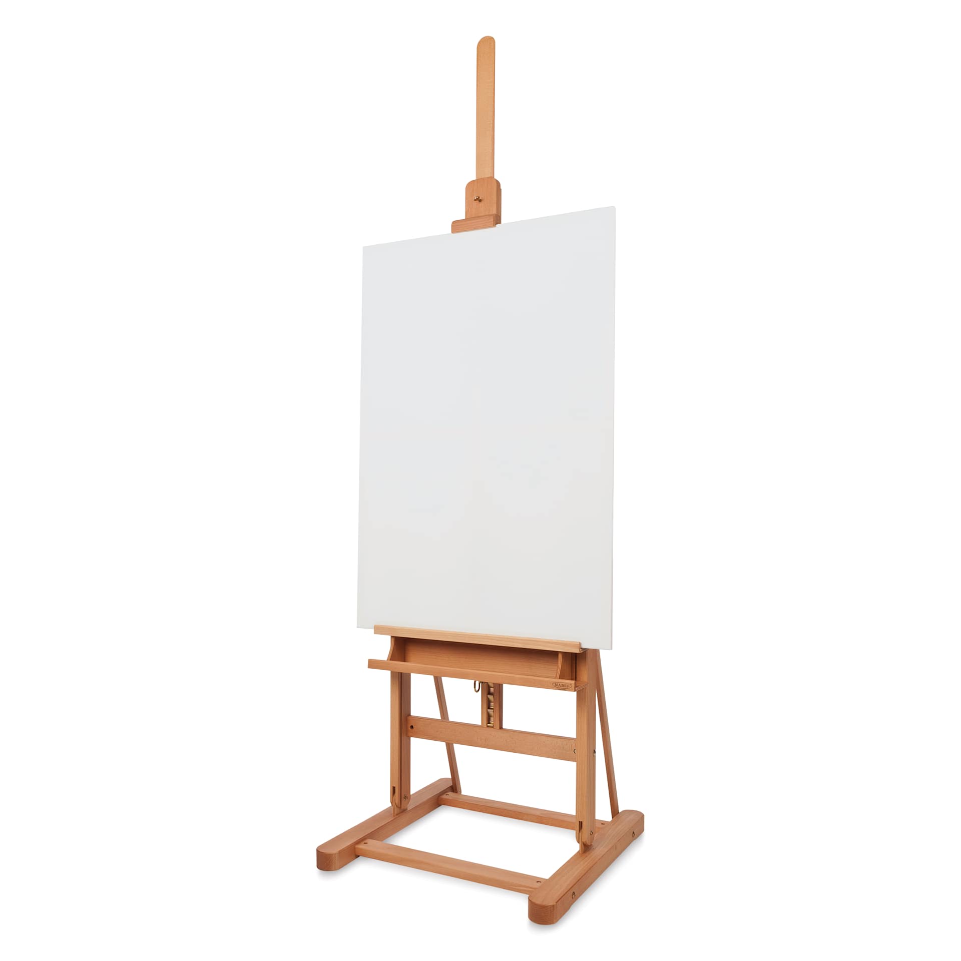 Mabef Artist Plus Easel M-07, blank canvas on easel