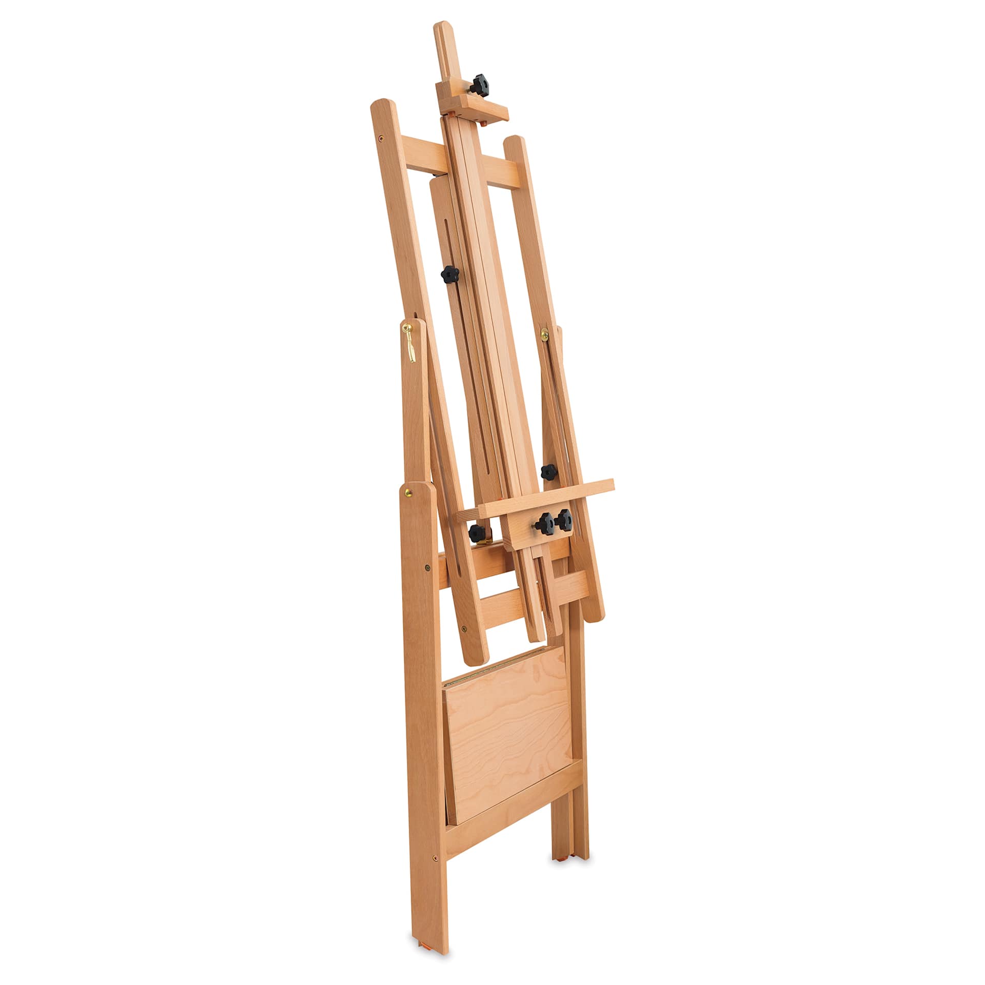 Blick Studio Convertible Studio Easel folded flat for storage.