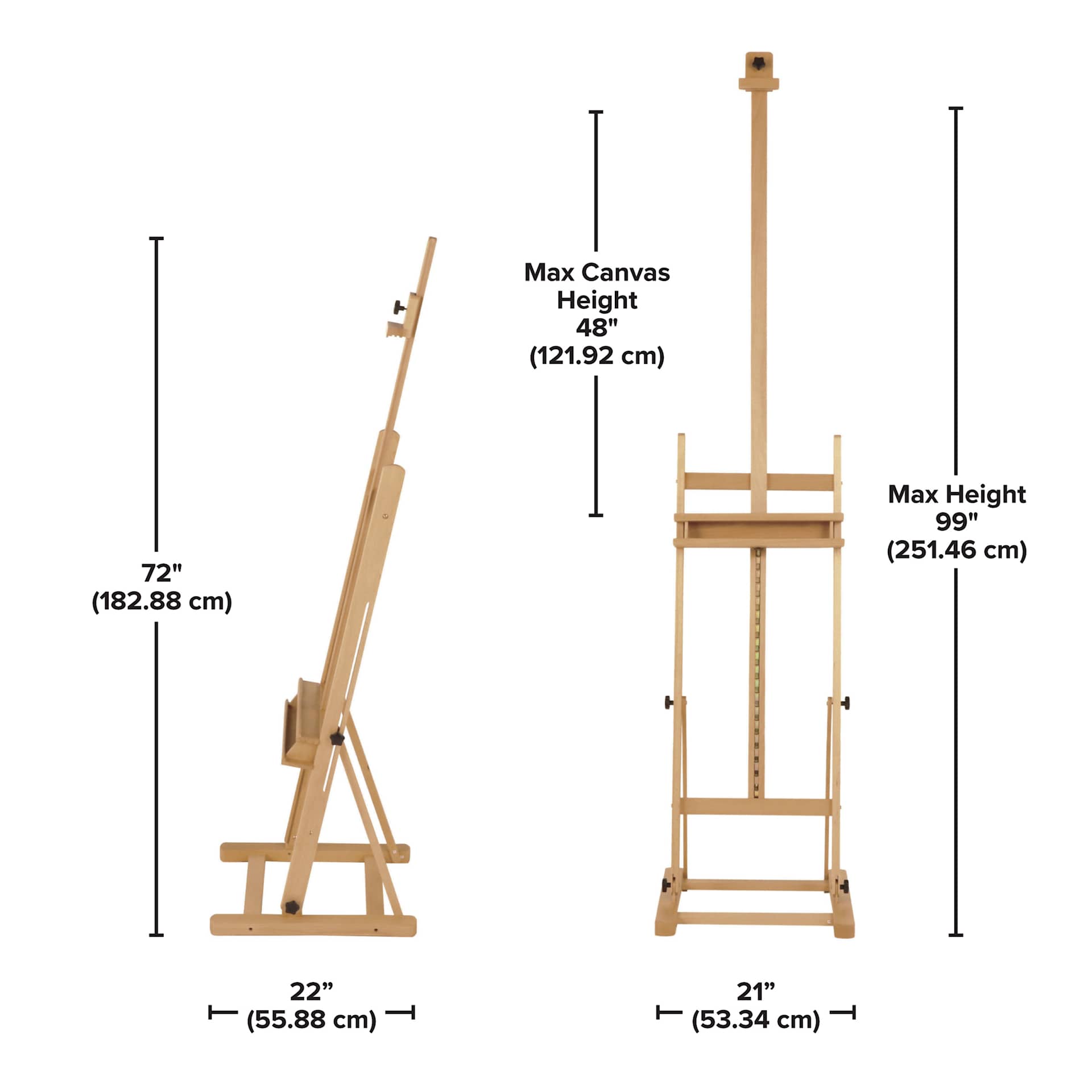 Blick Studio Light-Duty H-Frame Easel