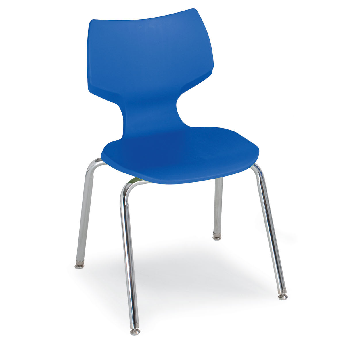 Smith System Flavors Stack Chair - 18", Persian Blue