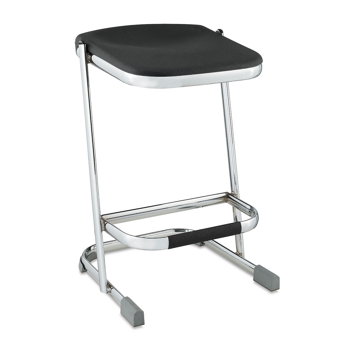 National Public Seating Corp. Elephant Z-Stool - Left angle view of 24" high stool 
