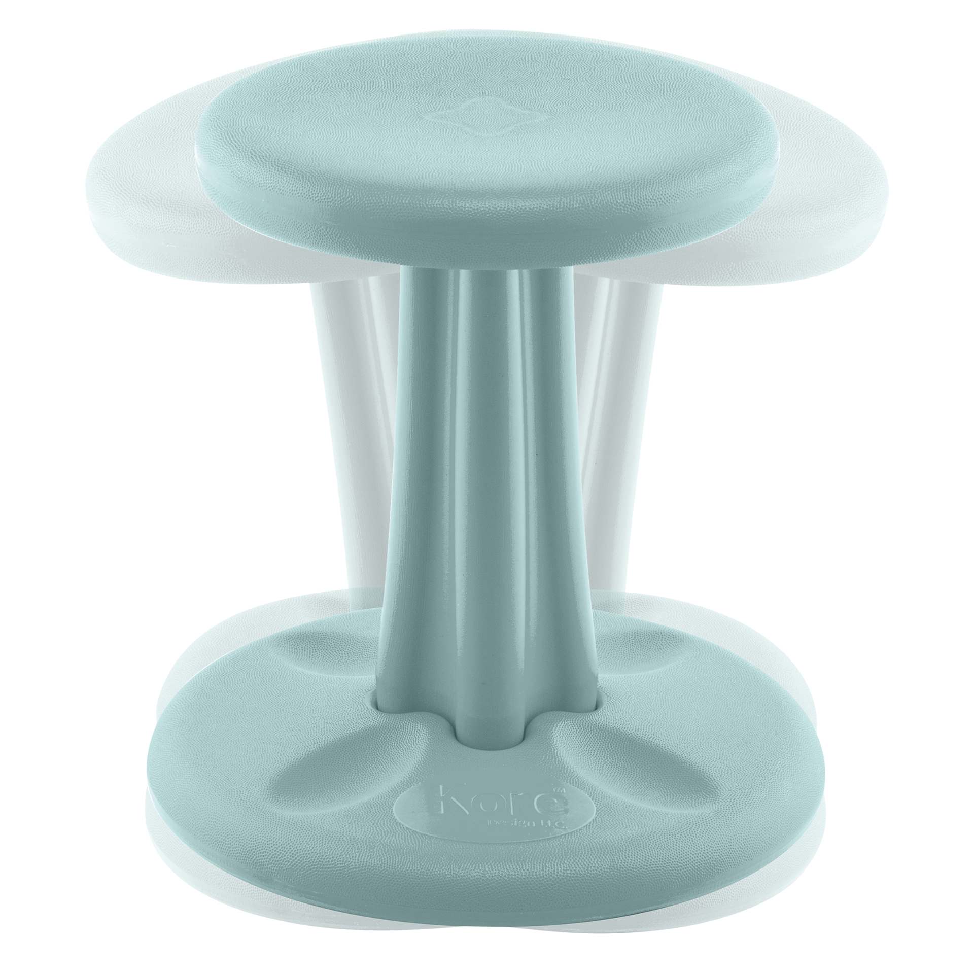 Kore Design Kids Wobble Stool - Teal, 14" Tall