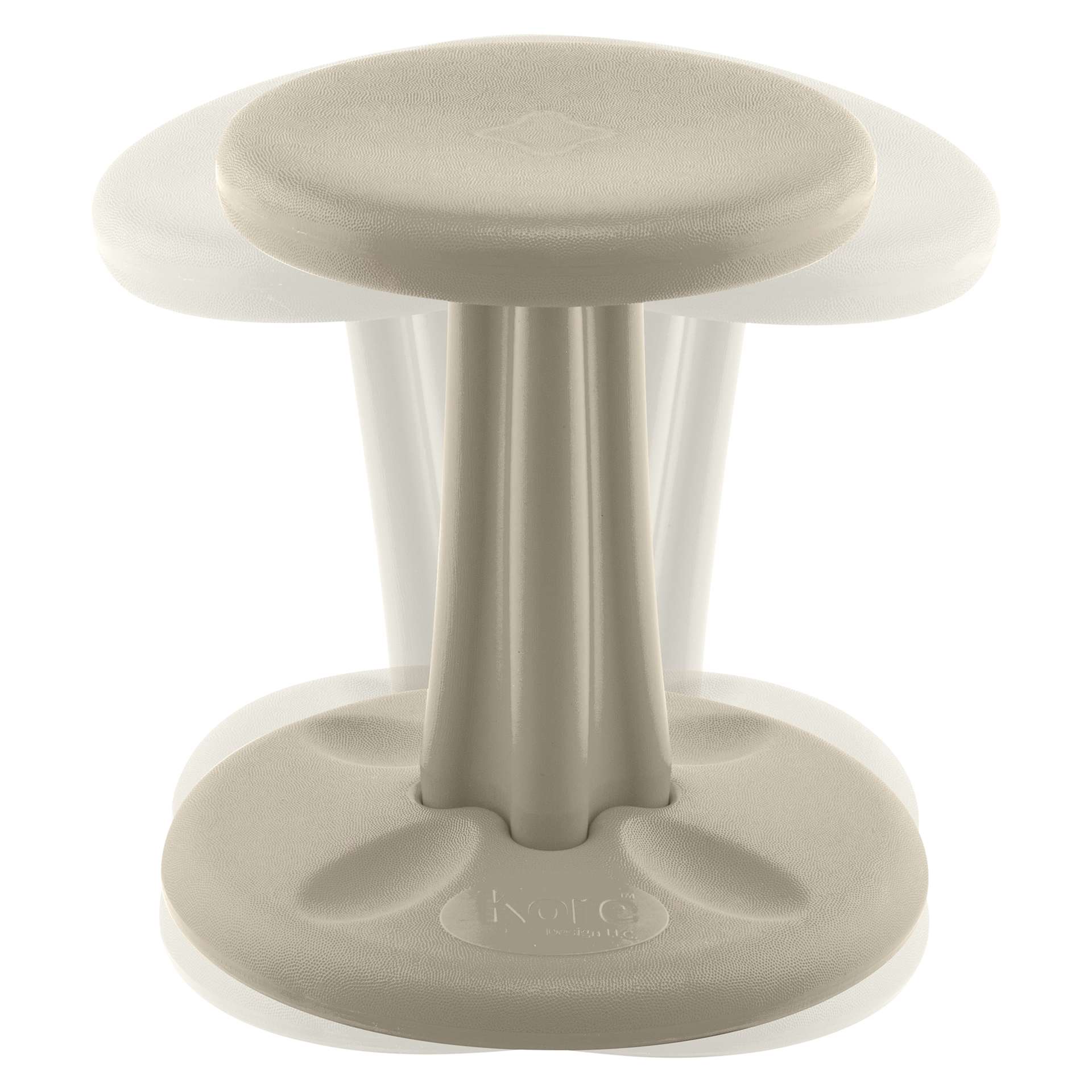 Kore Kids Wobble Stool - Sand Dollar, 14" Tall