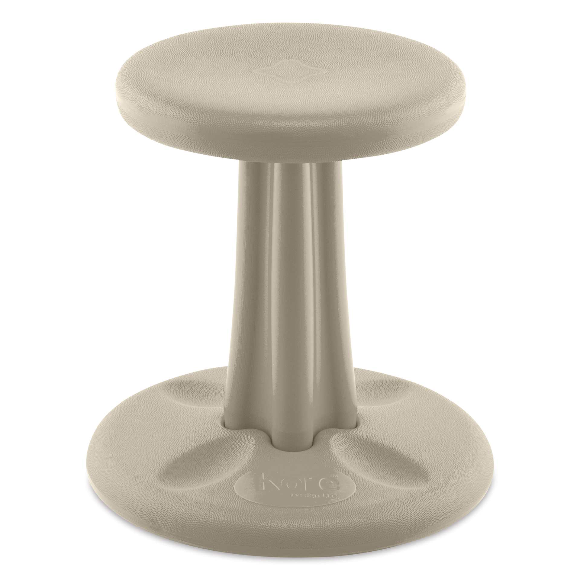 Kore Kids Wobble Stool - Sand Dollar, 14" Tall - out of packaging