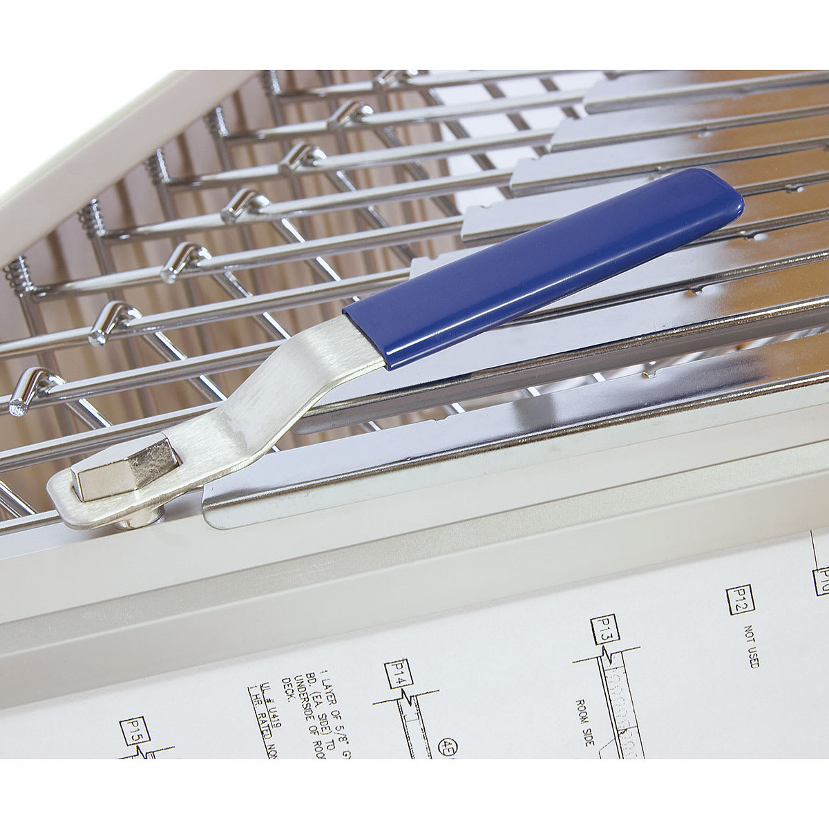 Vertical File Accessories - Clamp Wrench adjusting Wing Knob