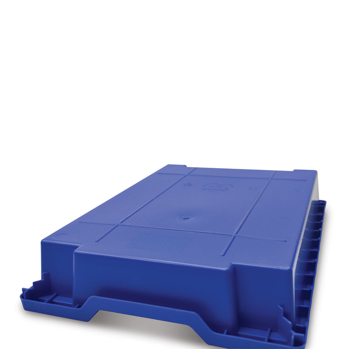 Gratnells Trays and Accessories - Shallow Trays F1, Royal Blue - underside of tray