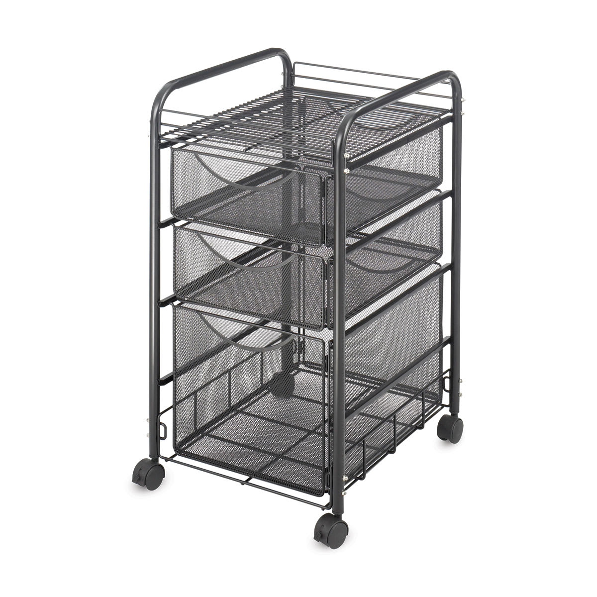 Safco Onyx Mesh File Cart 