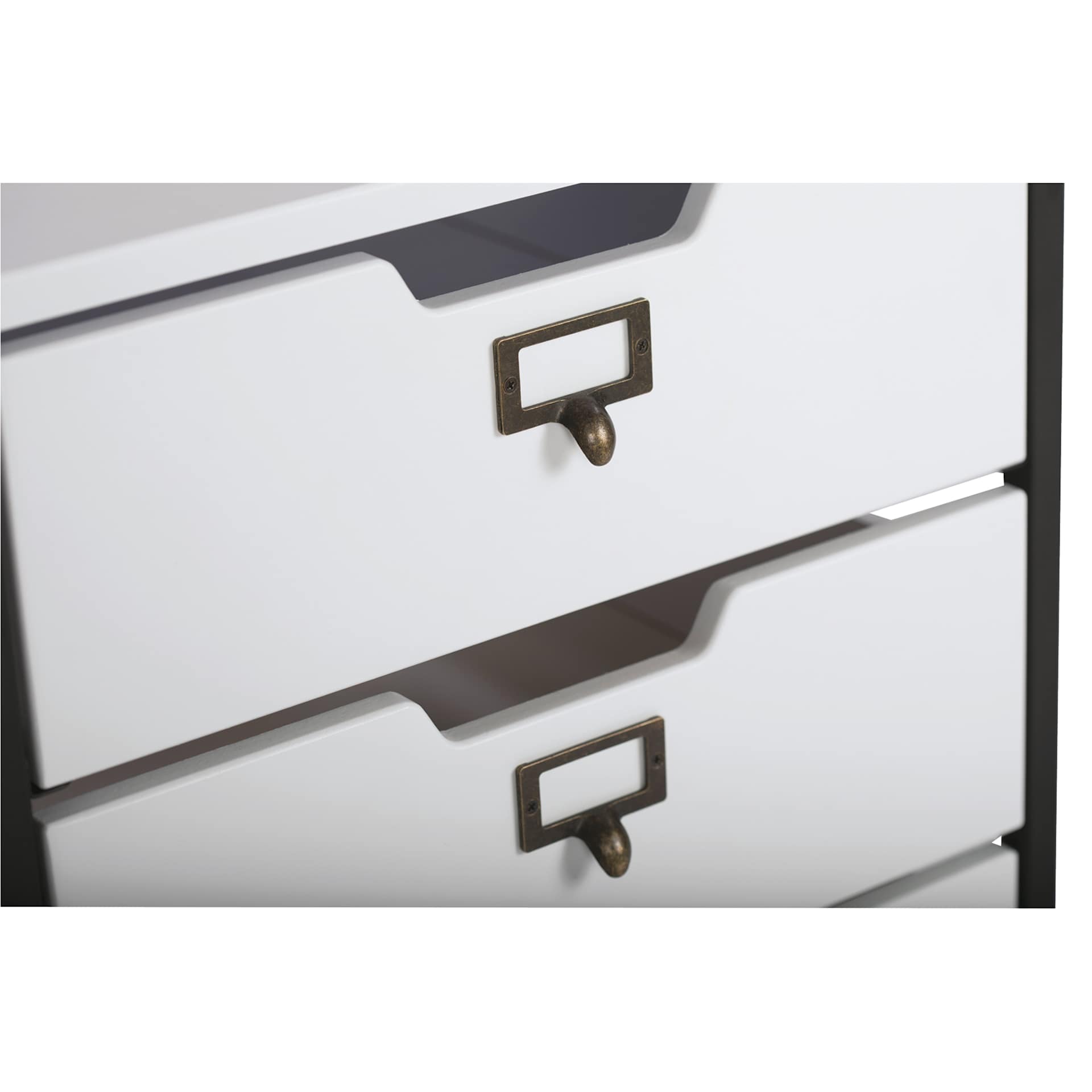 Studio Designs Storage Cart - 3-Drawer Organizer (Close-up of drawer)