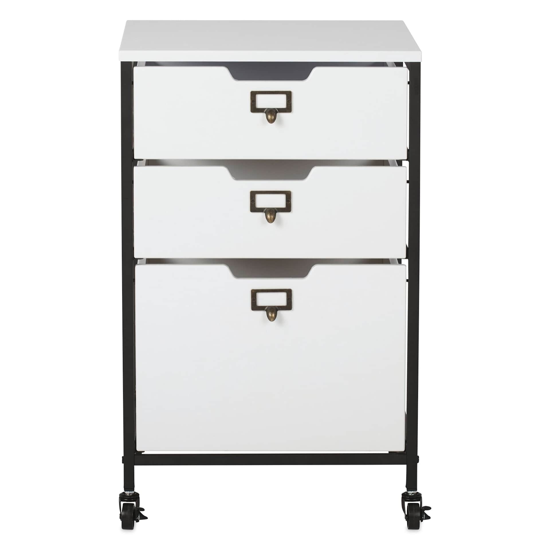 Studio Designs Storage Cart - 3-Drawer Organizer