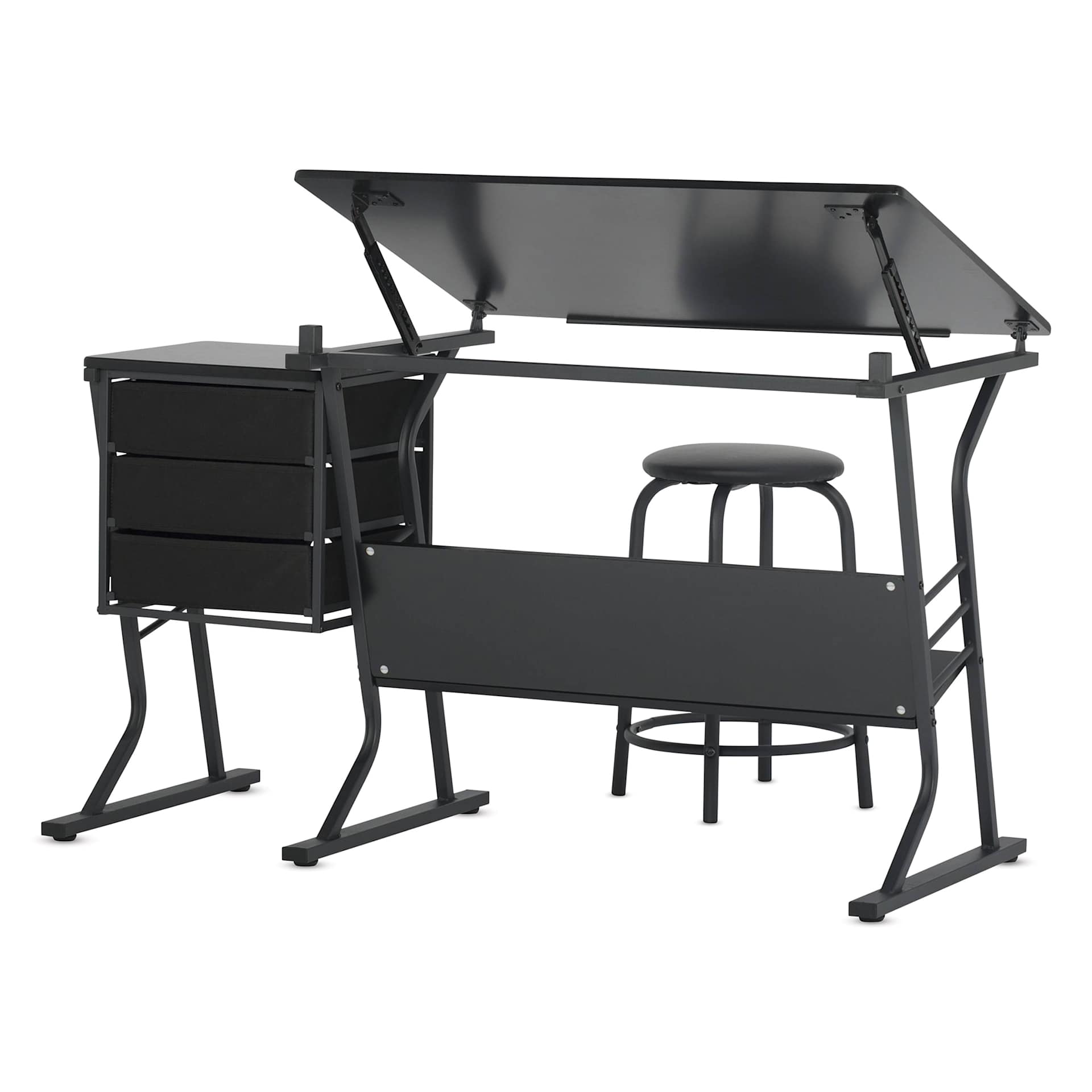 Studio Designs Eclipse Table and Stool Set, view from the back