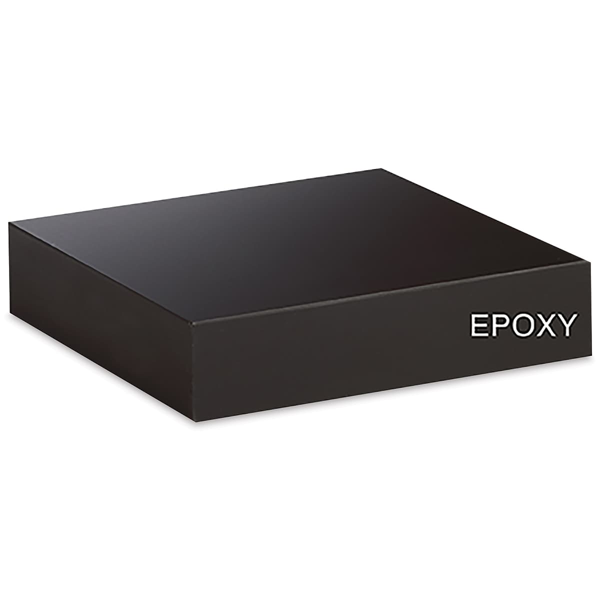 Diversified Spaces Plain Apron Tables - Cross cut of section of Epoxy top