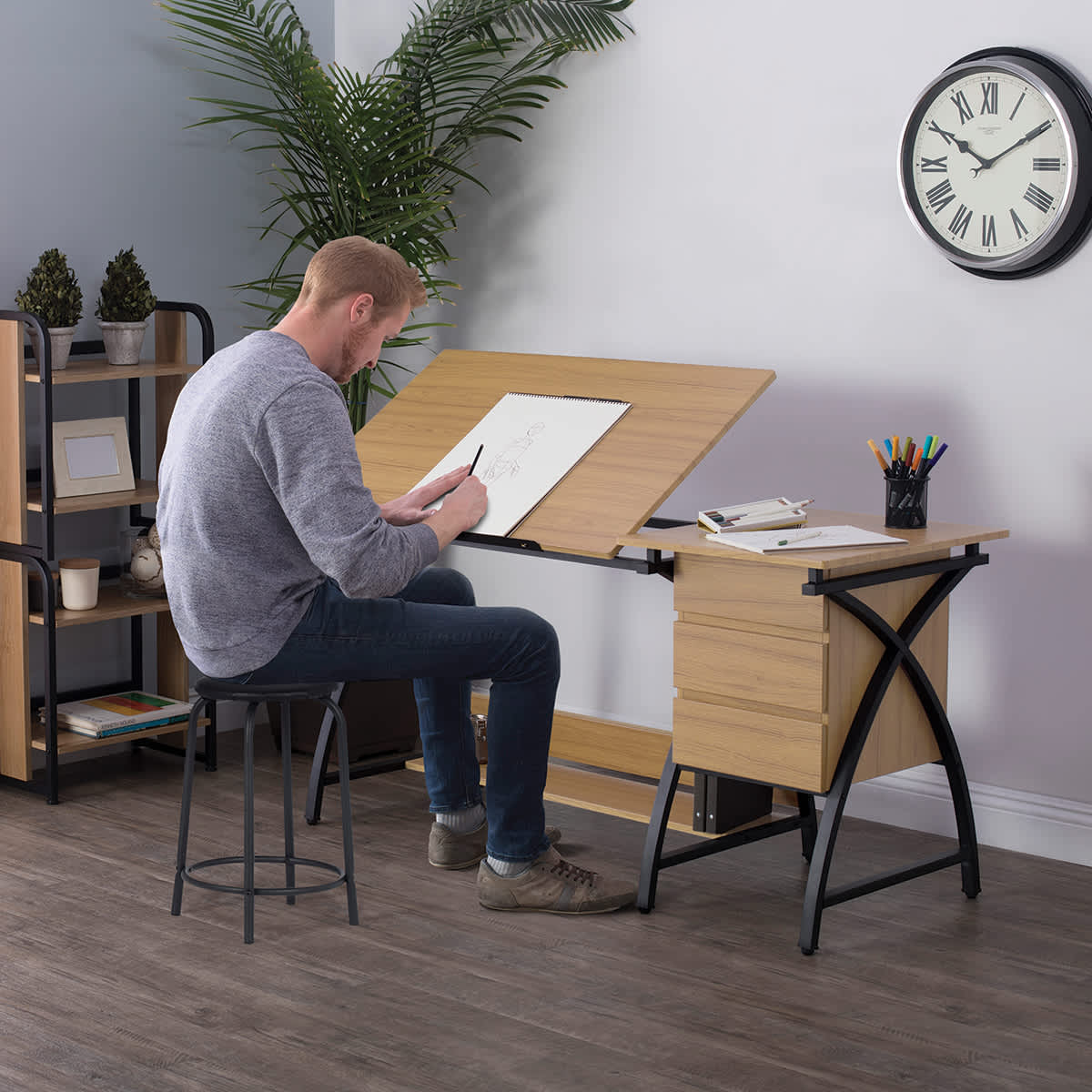 Blick Studio Deluxe Comet Craft Table by Studio Designs