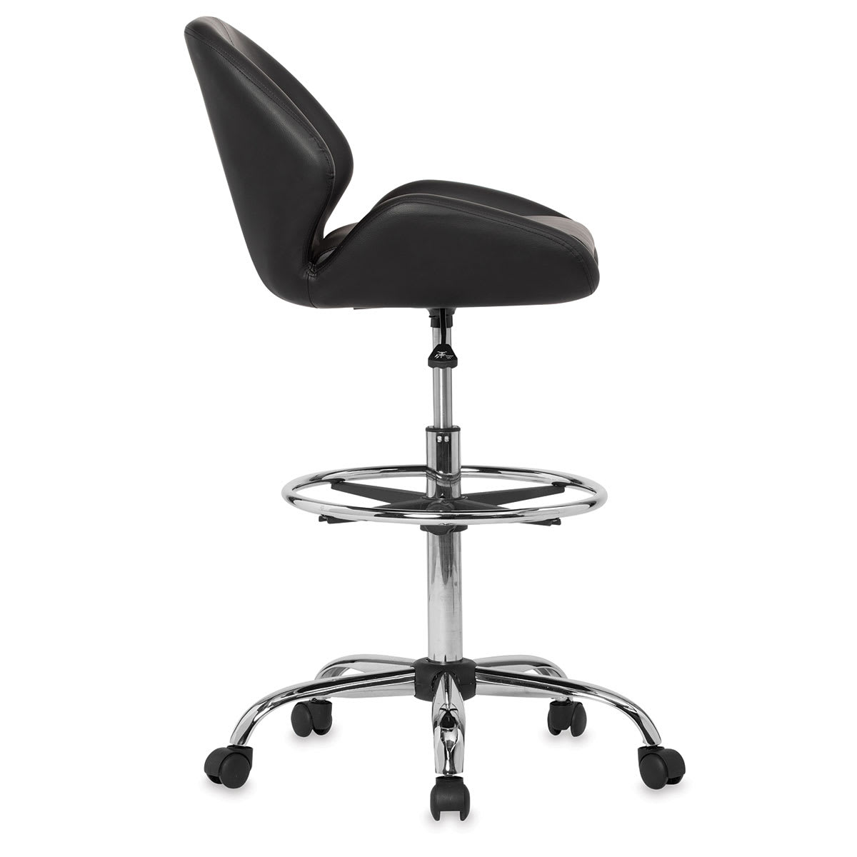 Blick Studio Pearl Drafting Chair by Studio Designs - side
