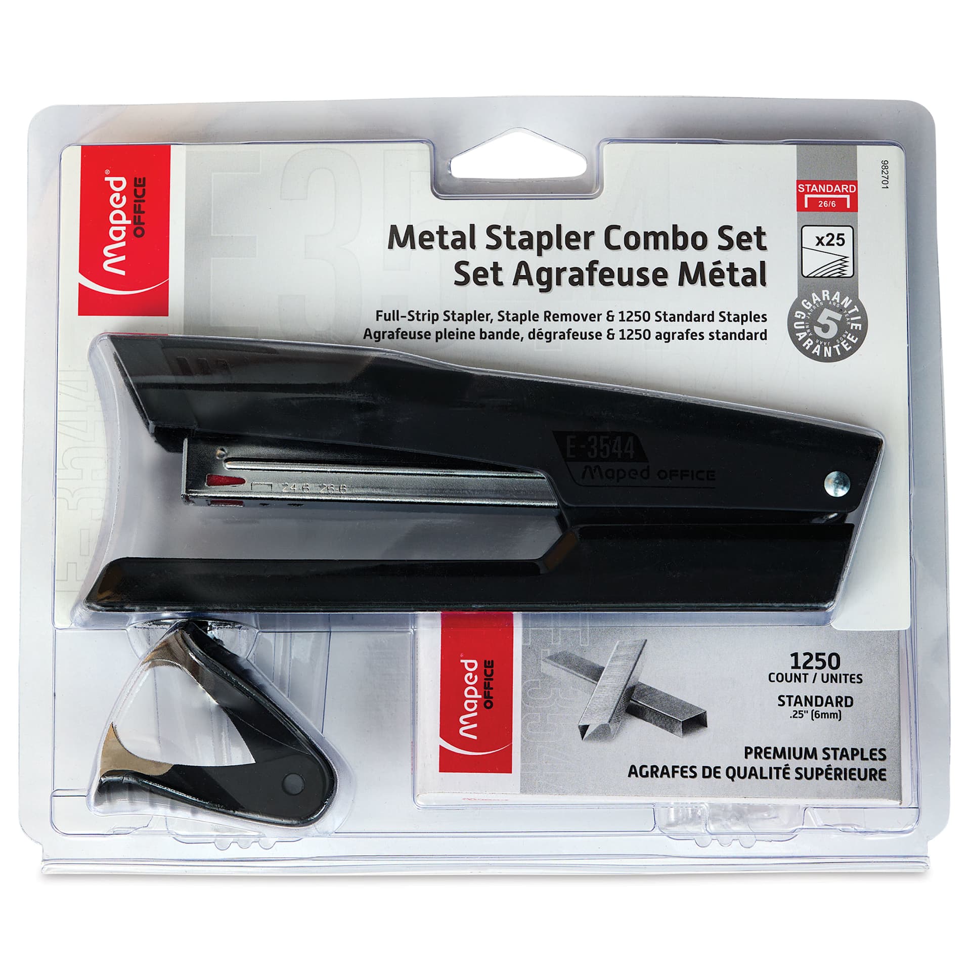Maped Stapler Combo Set, front of the packaging