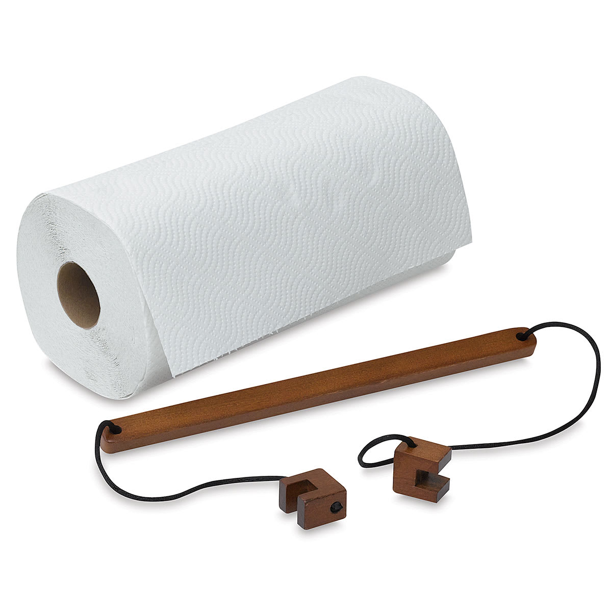 Sienna Plein Air All in One Pochade Box - Paper Towel rod shown with Towels, not included