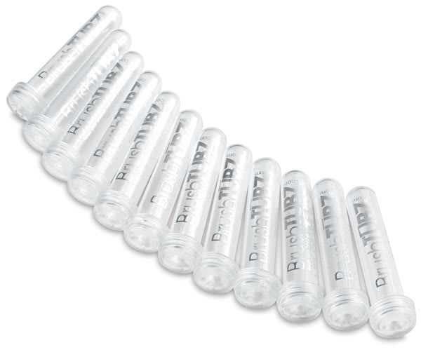  Guerrilla Painter Brush TUBZ - Set of 12 TUBZ shown in row