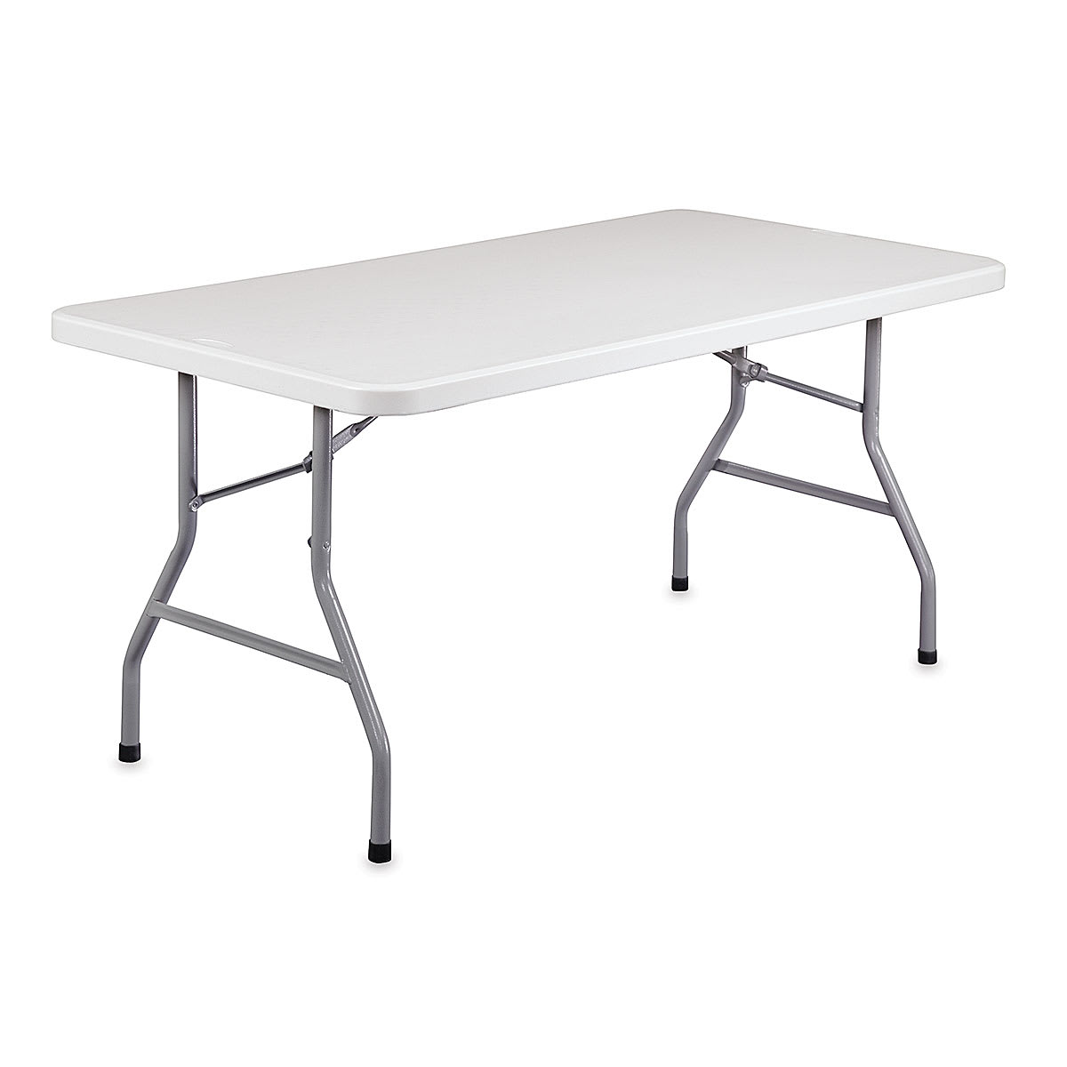 National Public Seating Corp. Folding Table - Rectangular, 30" x 60", Light Grey Top
