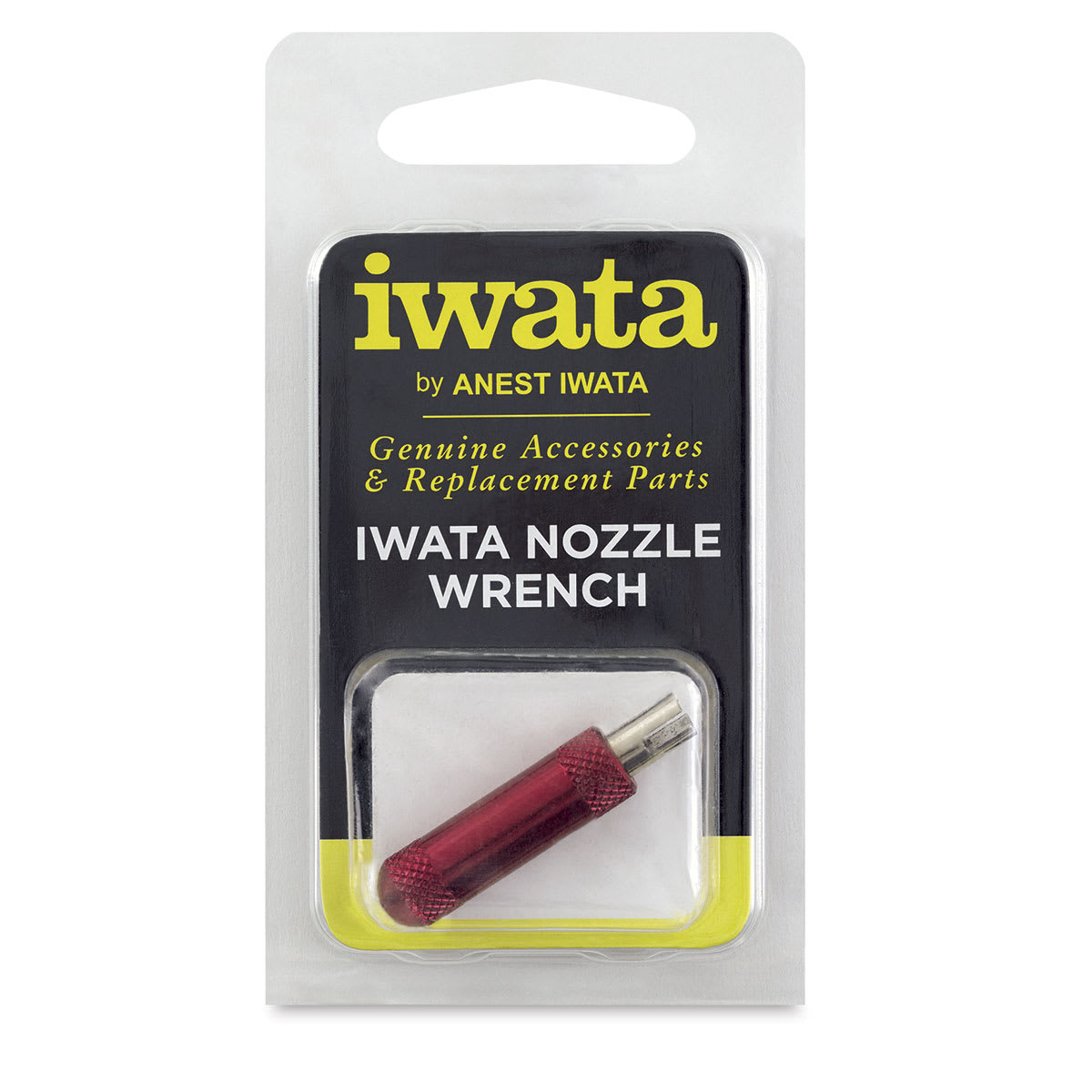 Iwata Nozzle Wrench - Front view of Blister package
