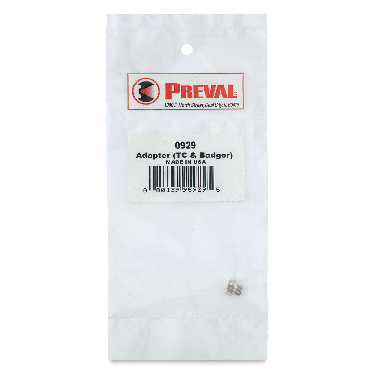 Preval Adapter for Badger Airbrush - front of packaging