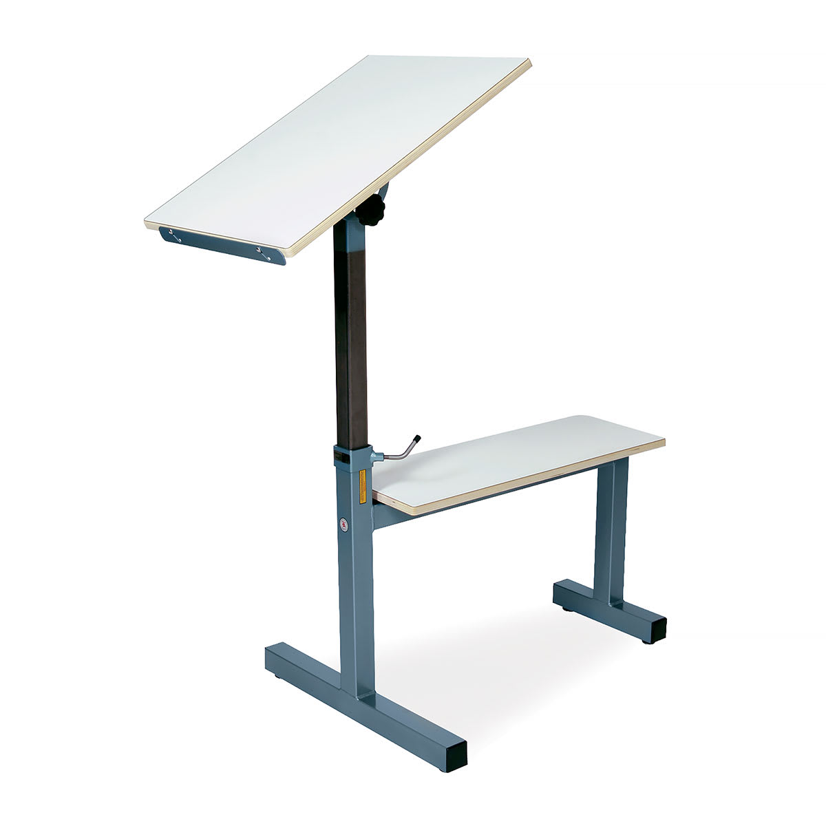 Klopfenstein Steel Art Horse - Top extended for painting in standing position
