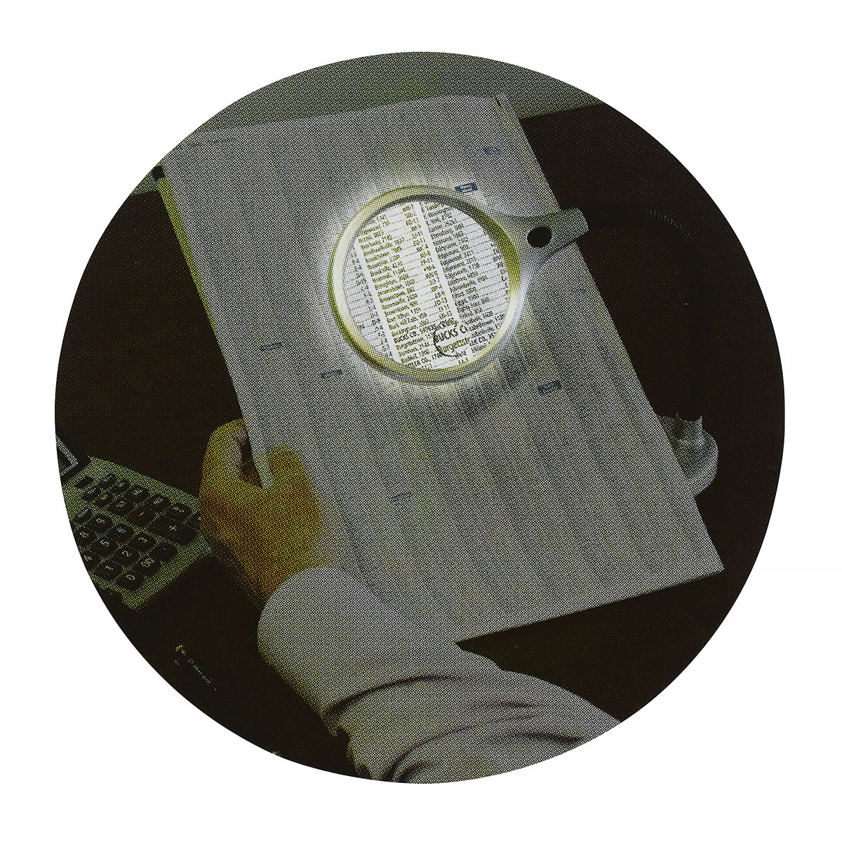 Desktop LED Magnifier, Round Bifocal Lens