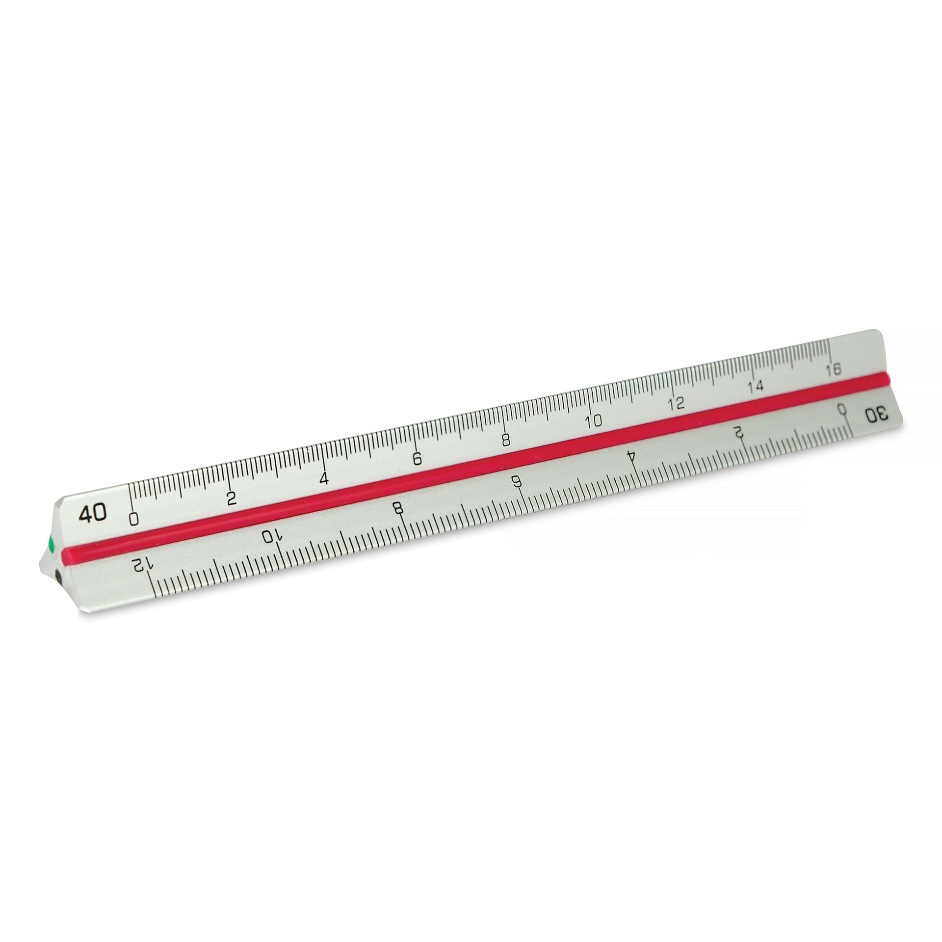 Alvin Triangular Shaped Engineer Scale - 4", 1:30 side