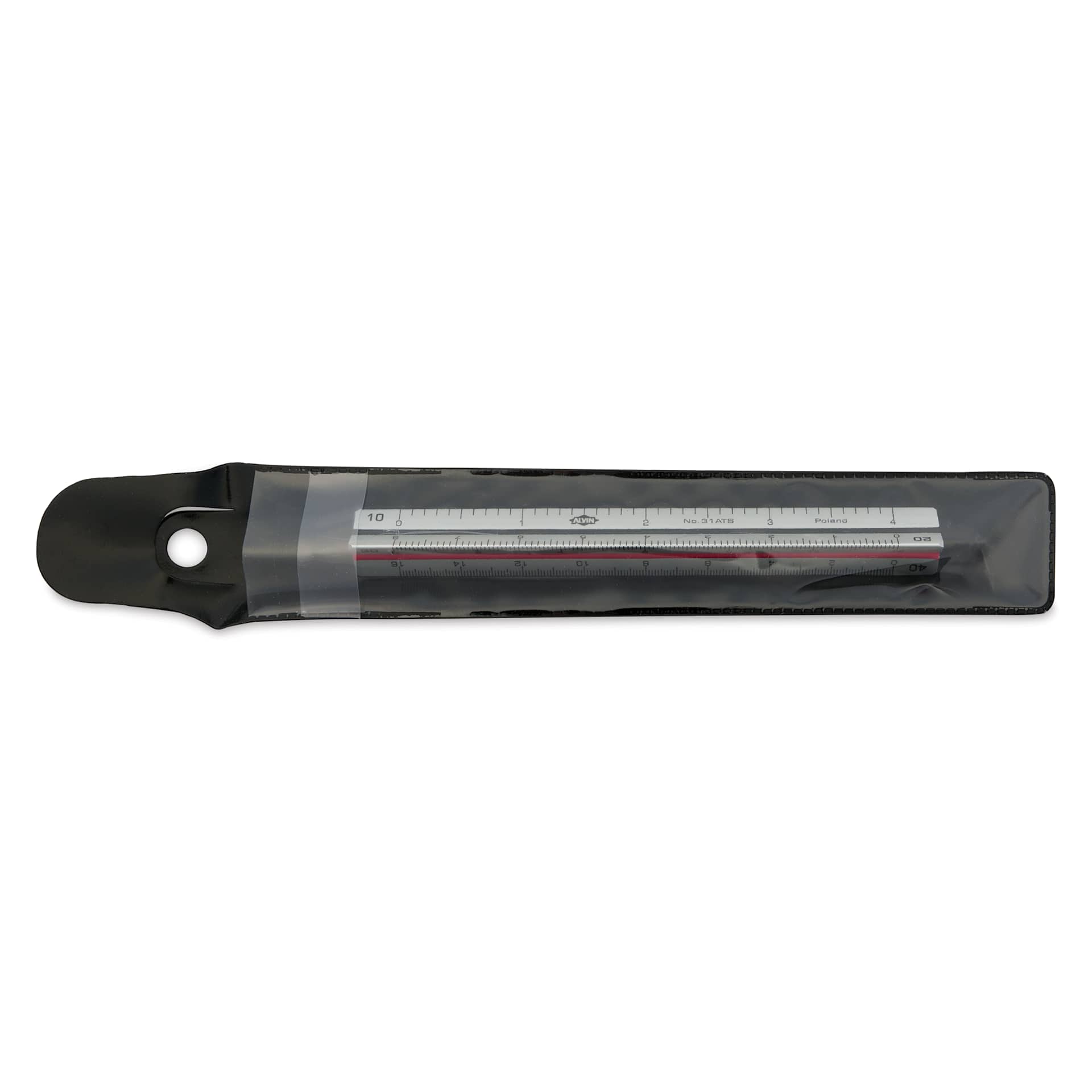 Alvin Triangular Shaped Engineer Scale - 4", in packaging