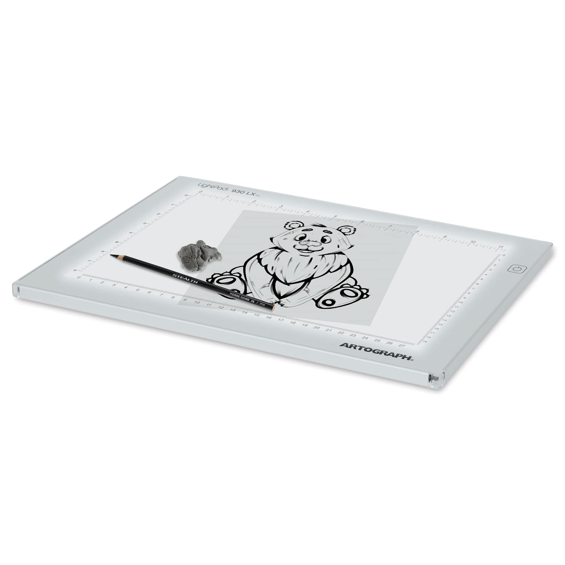 Artograph LED LightPad - 9" x 12" right side view