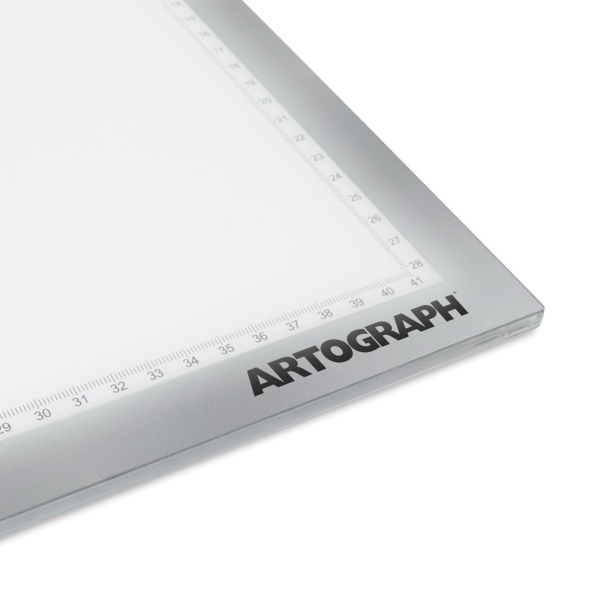 Artograph Featherweight LightPad - 12" x 17" (Close-up of bottom right corner)