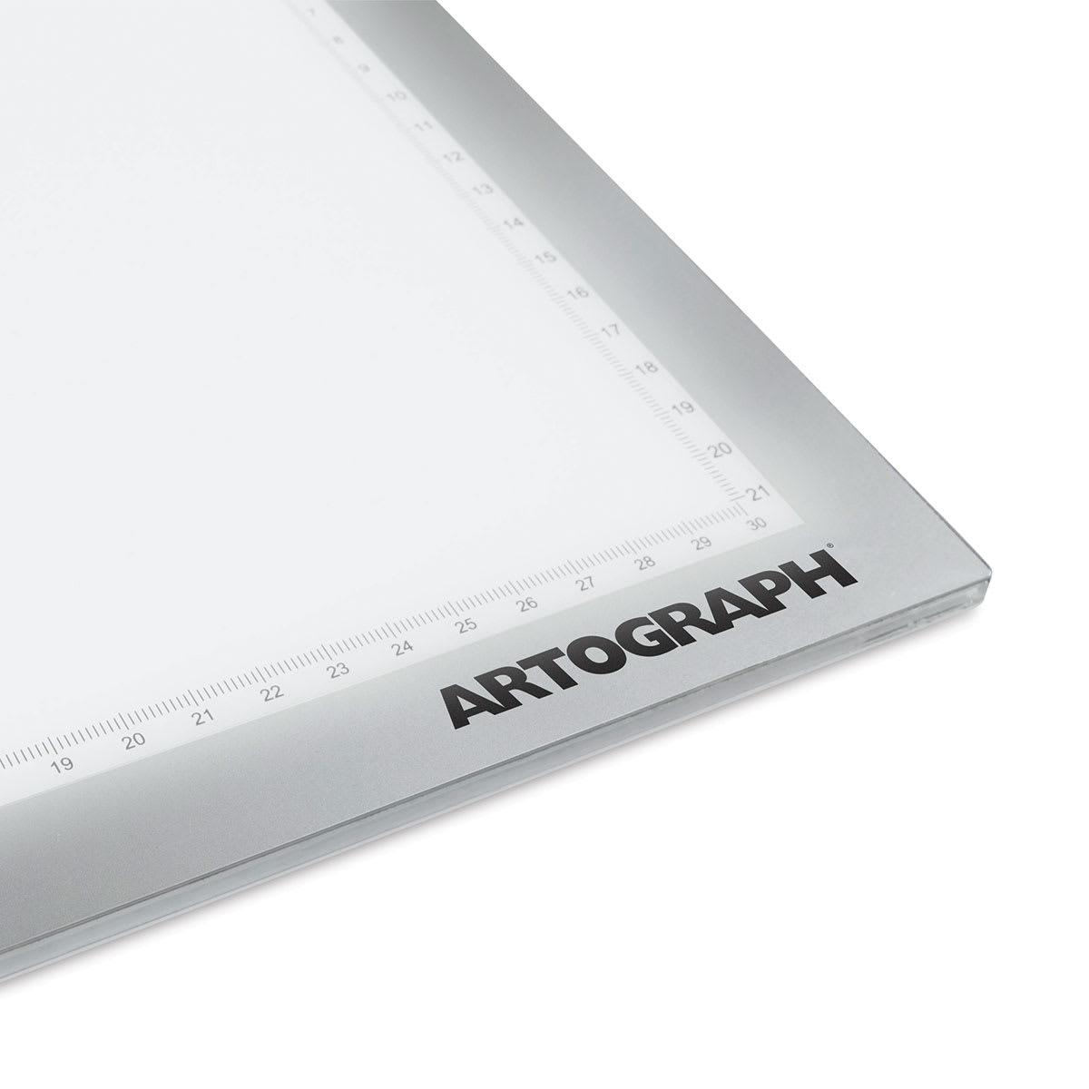 Artograph Featherweight LightPad - 9" x 12" (Close-up of bottom right corner)