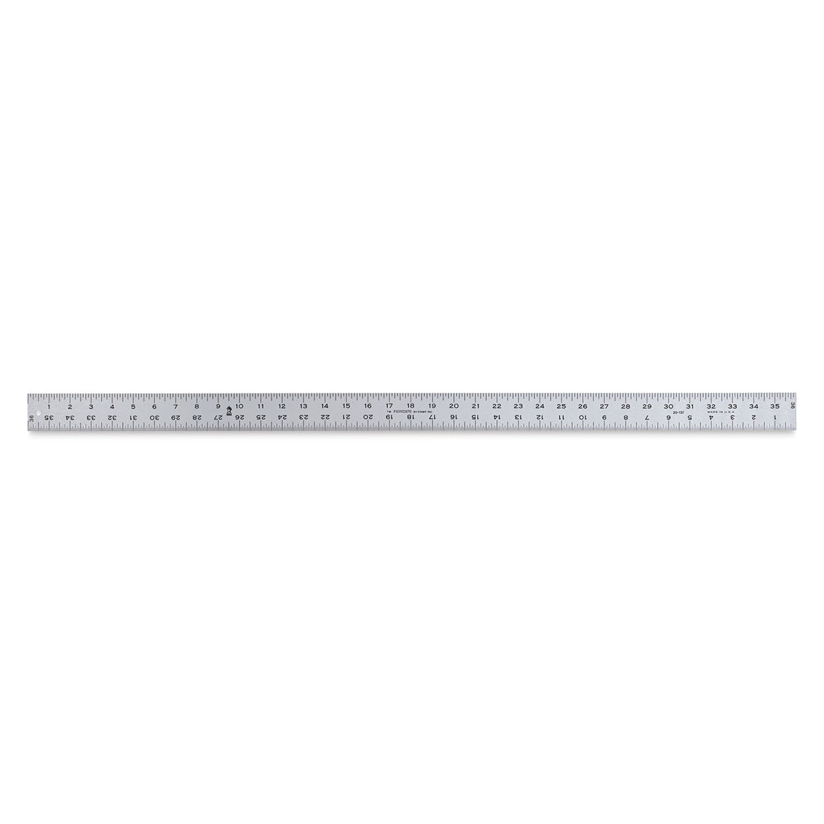 Fairgate Aluminum Straight Edge Ruler - 36"