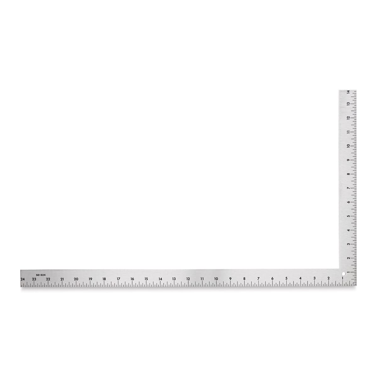 Fairgate Designer L-Square - Aluminum, Metric, 24" x 14"