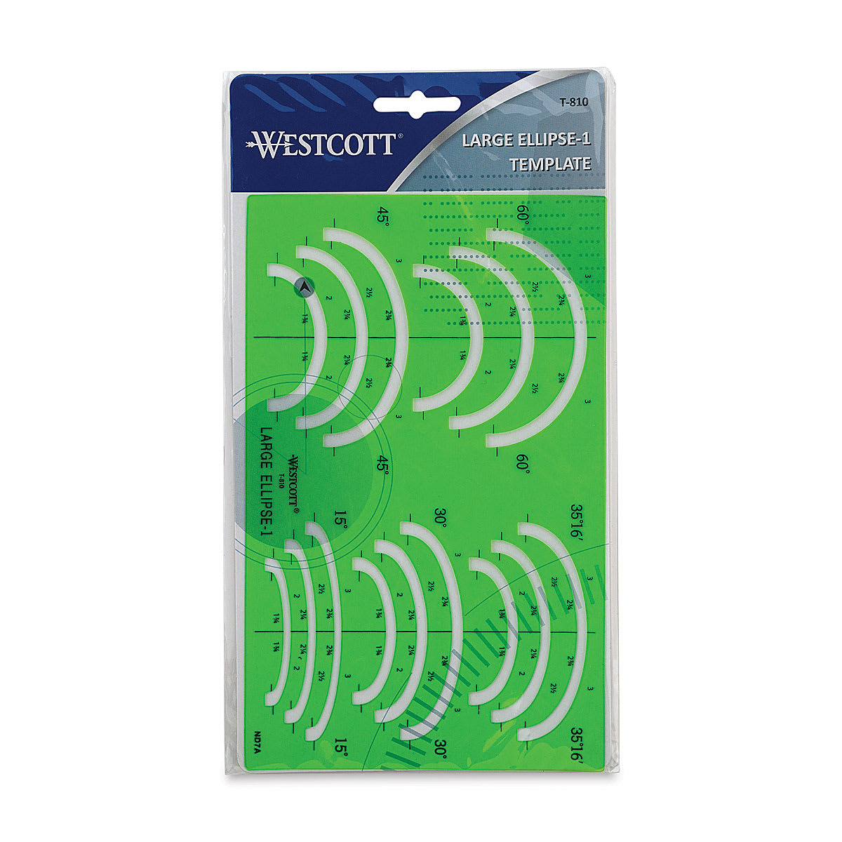 Westcott Ellipse Template - #1 Large