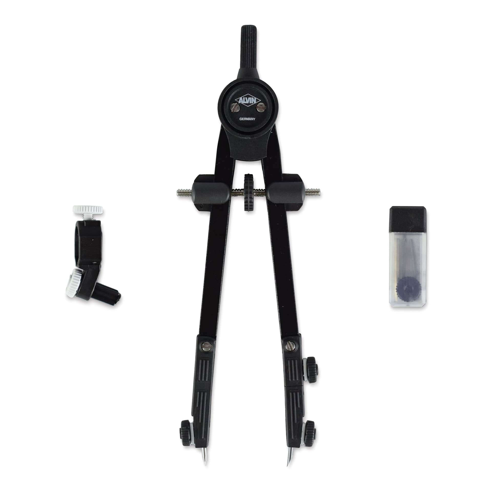 Alvin Introductory Bow Compass with Universal Adapter