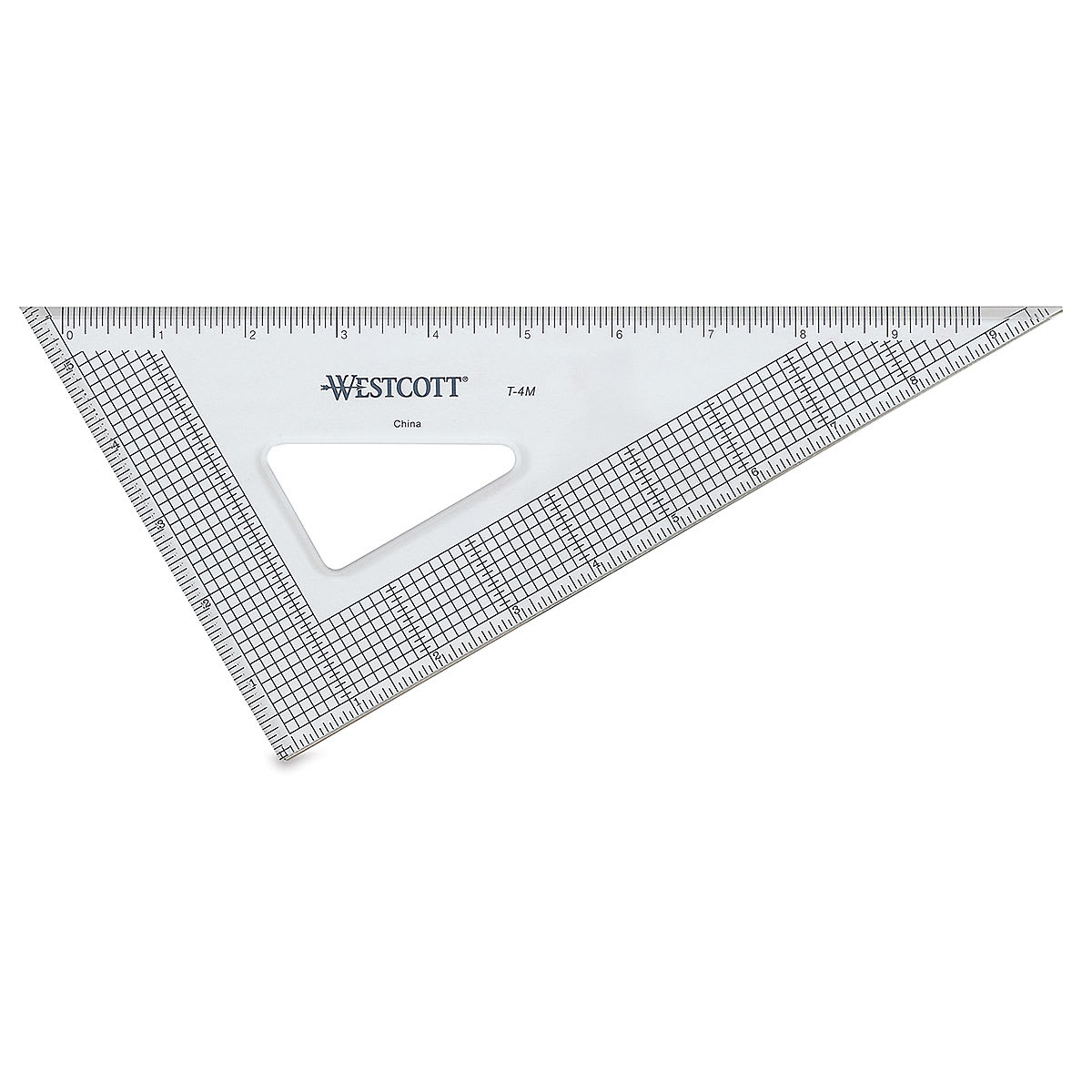 Westcott Gridded Triangle - 10", 30-60 Degree