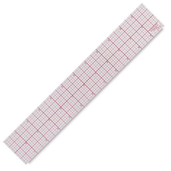 8ths Graph Beveled Ruler - 12" x 2"
