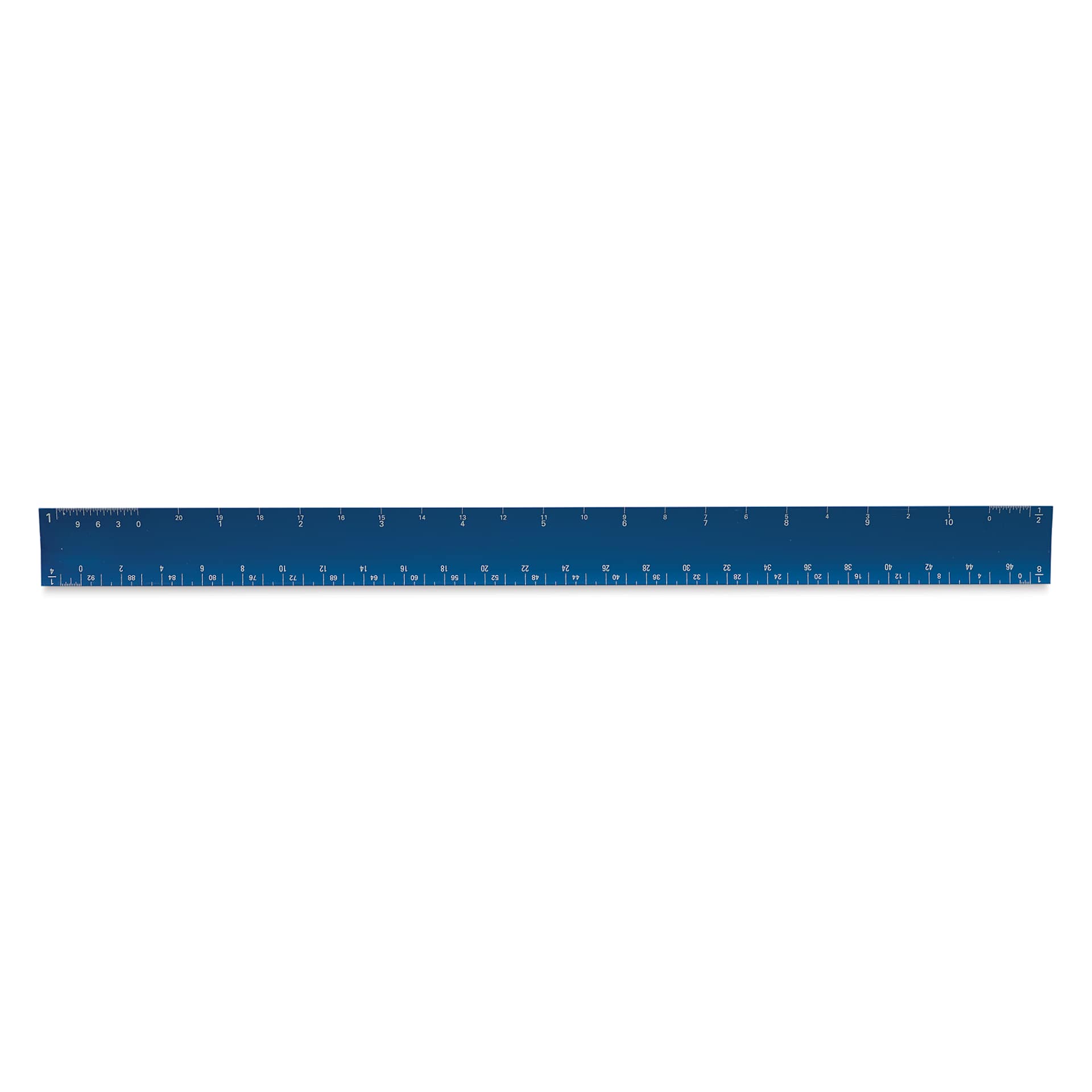 Alumicolor Hollow Triangular Drafting Scale - 12", Blue, Architect (side two)