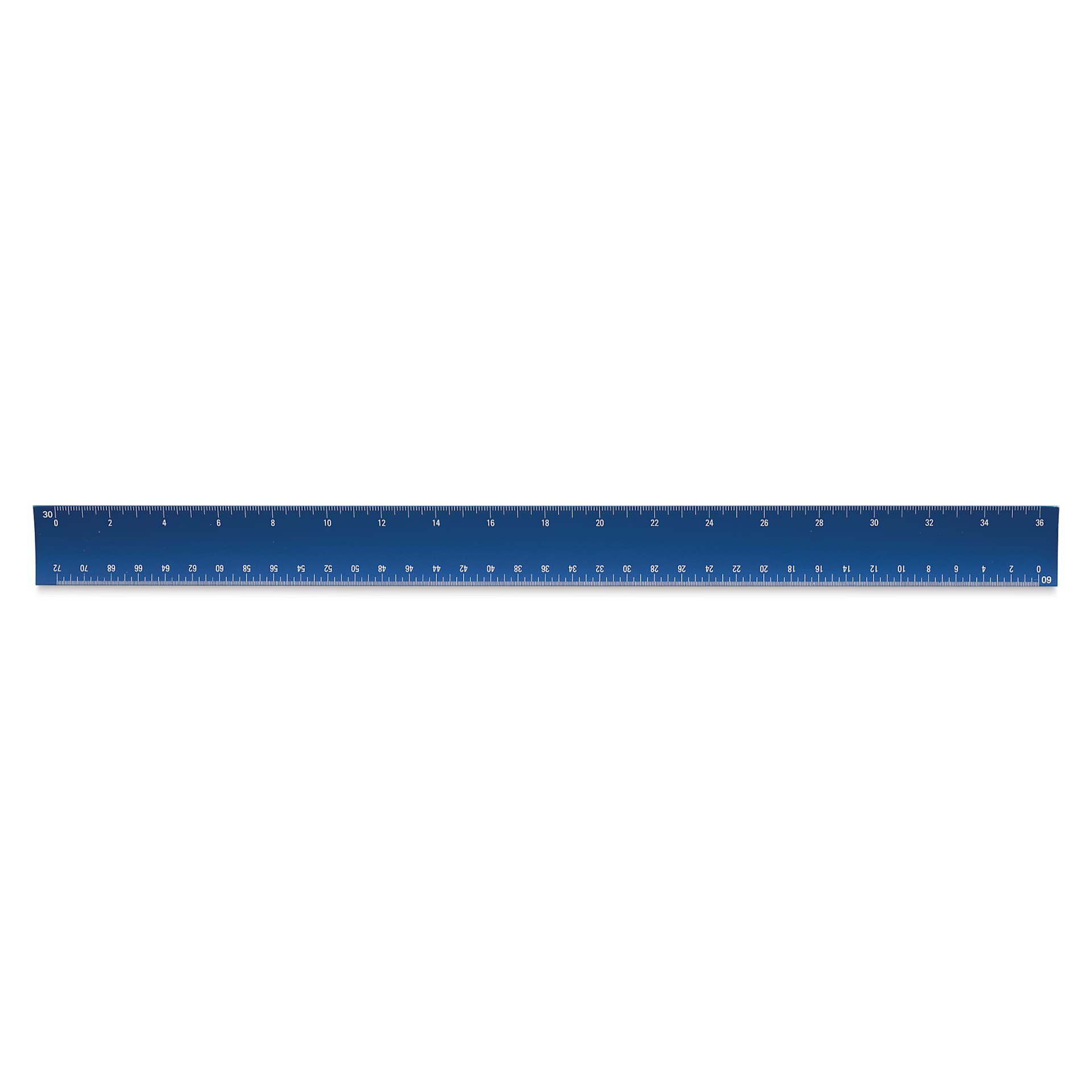 Alumicolor Hollow Triangular Drafting Scale - 12", Blue, Engineer (side three)