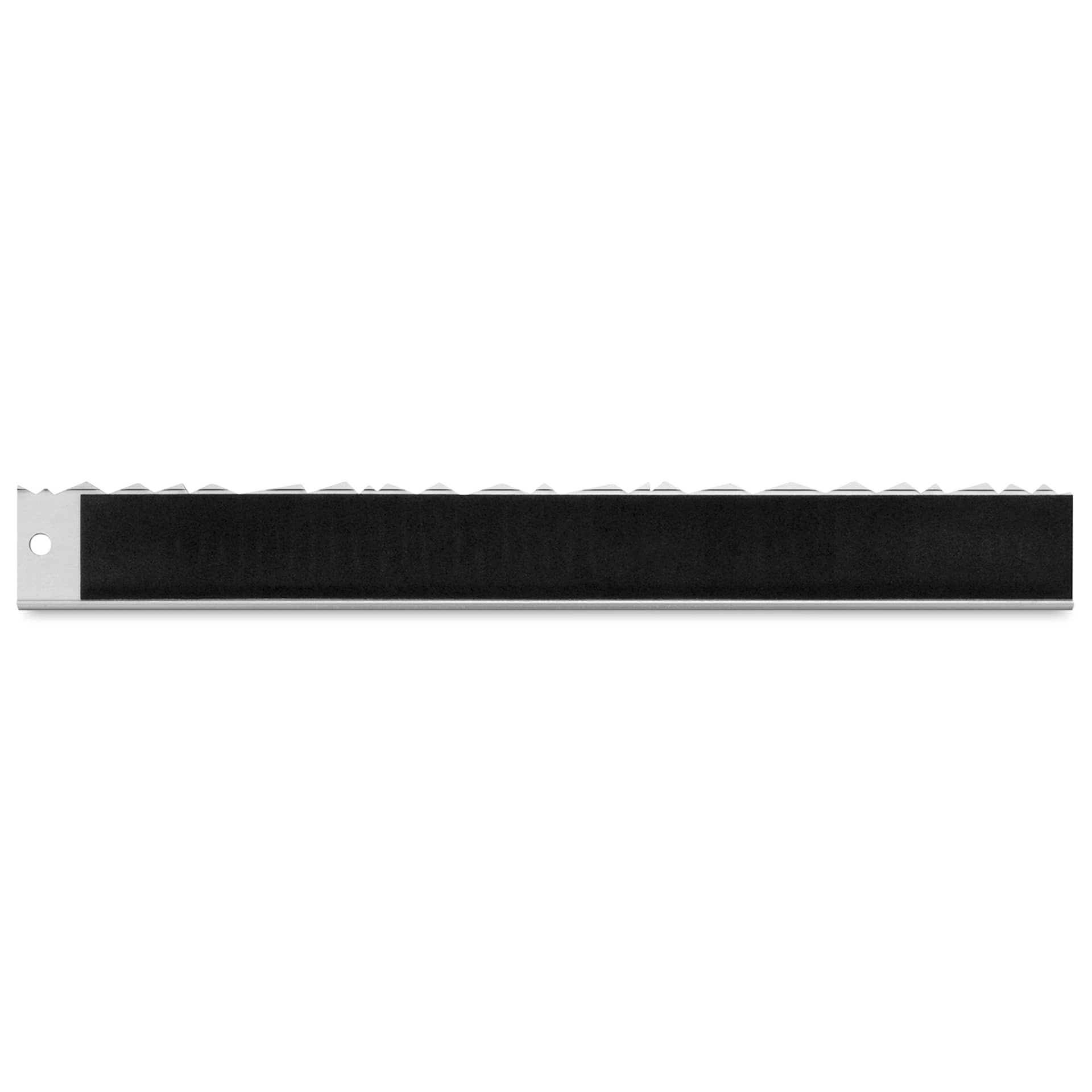 Alumicolor AlumiCrafter Tearing Ruler - 12", non-slip back