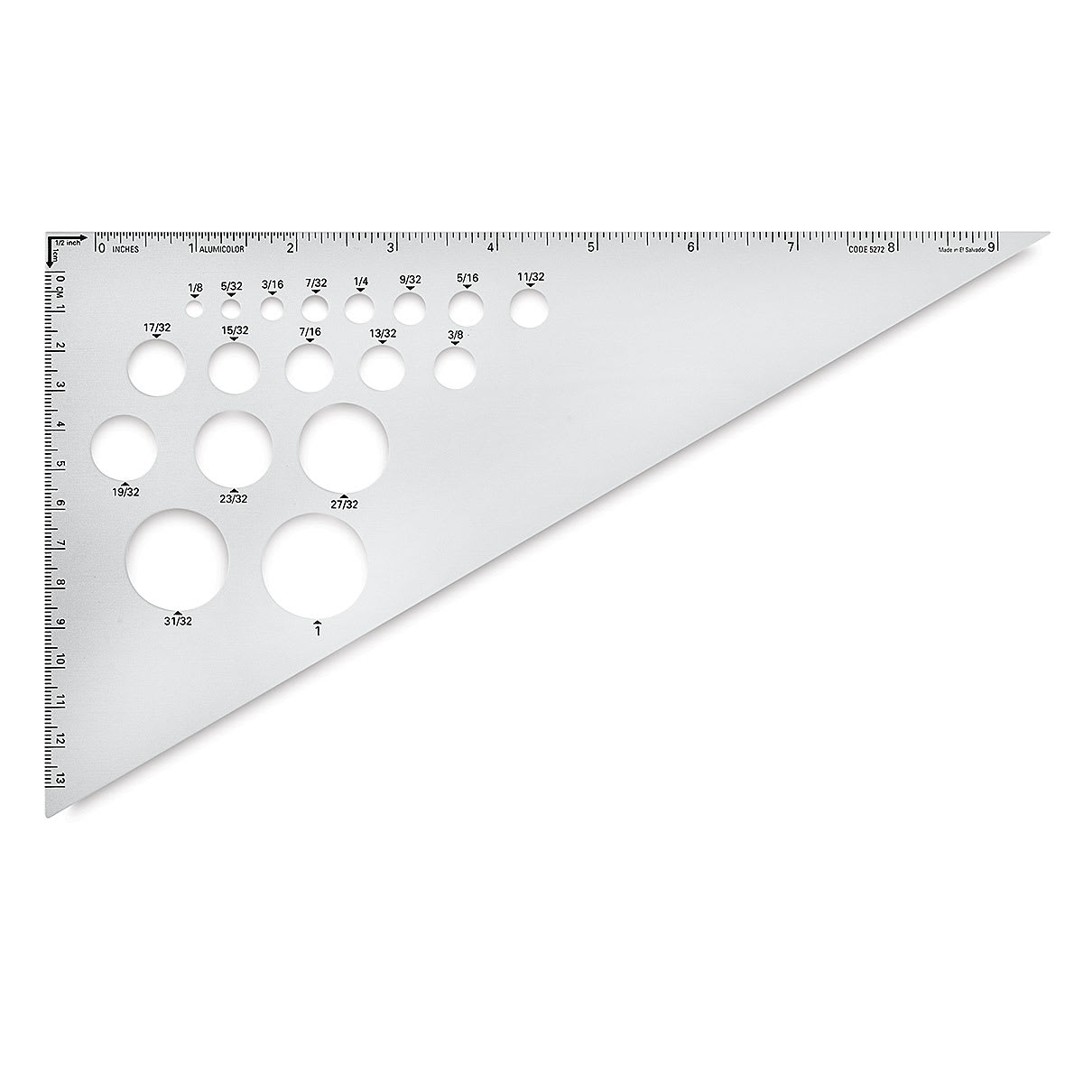 Ludwig Precision Aluminum Triangle - 10", 30-60-90 Degree